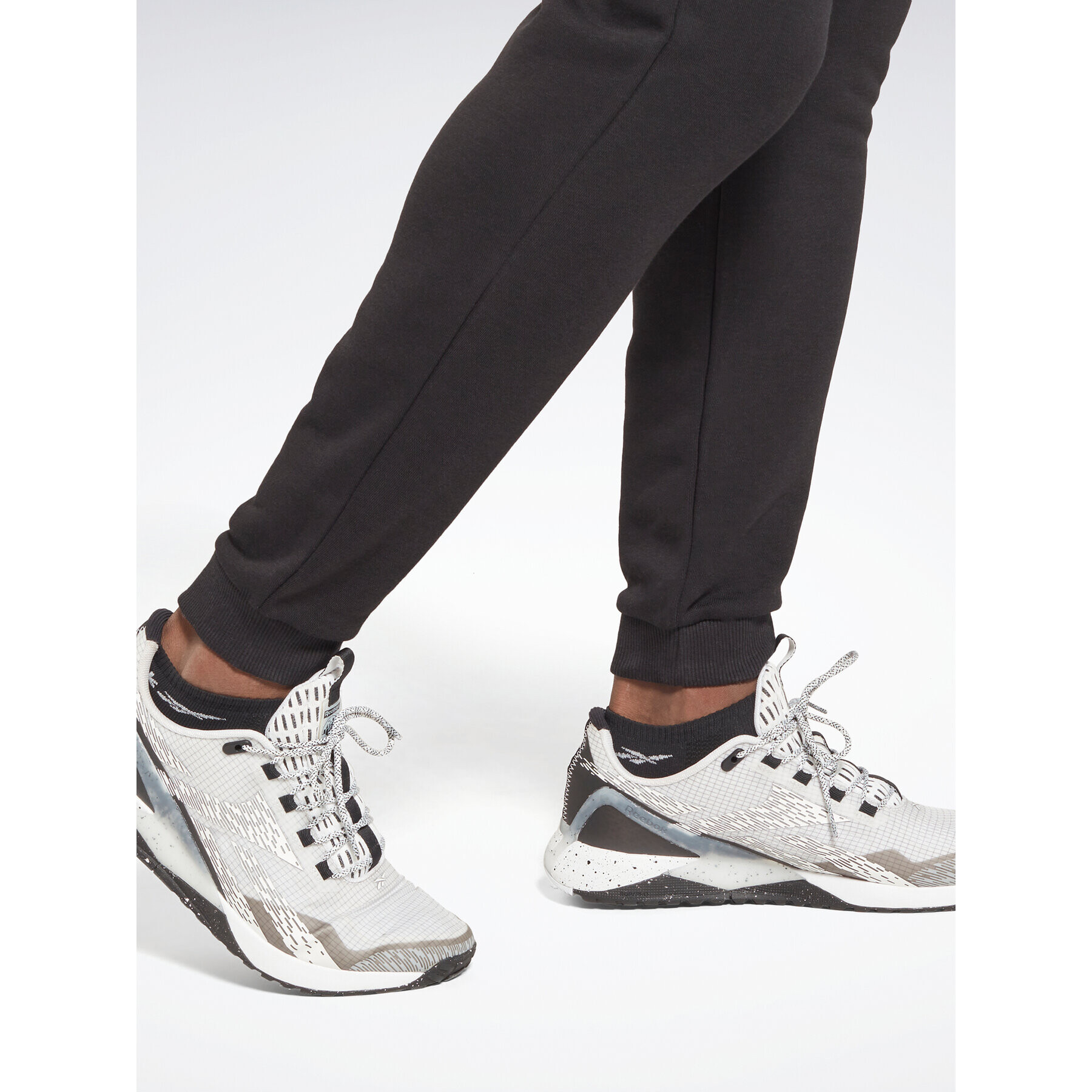 Reebok Teplákové nohavice Identity French Terry Joggers HS7376 Čierna Regular Fit - Pepit.sk