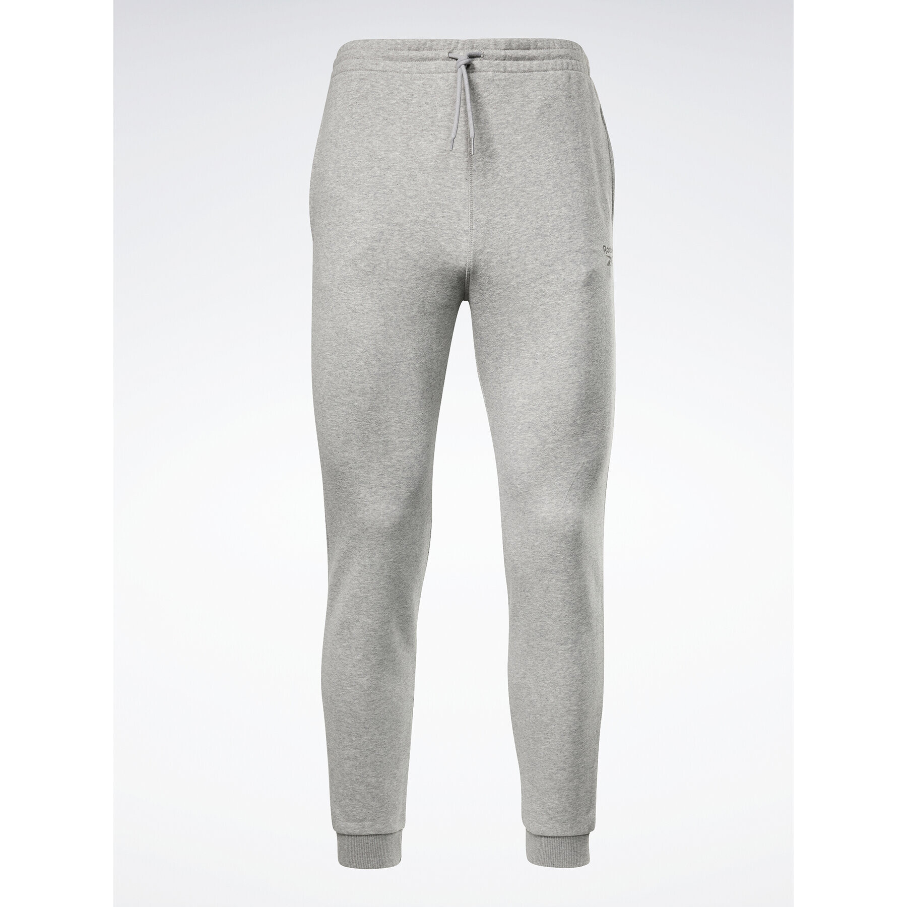 Reebok Teplákové nohavice Identity French Terry Joggers HZ8785 Sivá Regular Fit - Pepit.sk