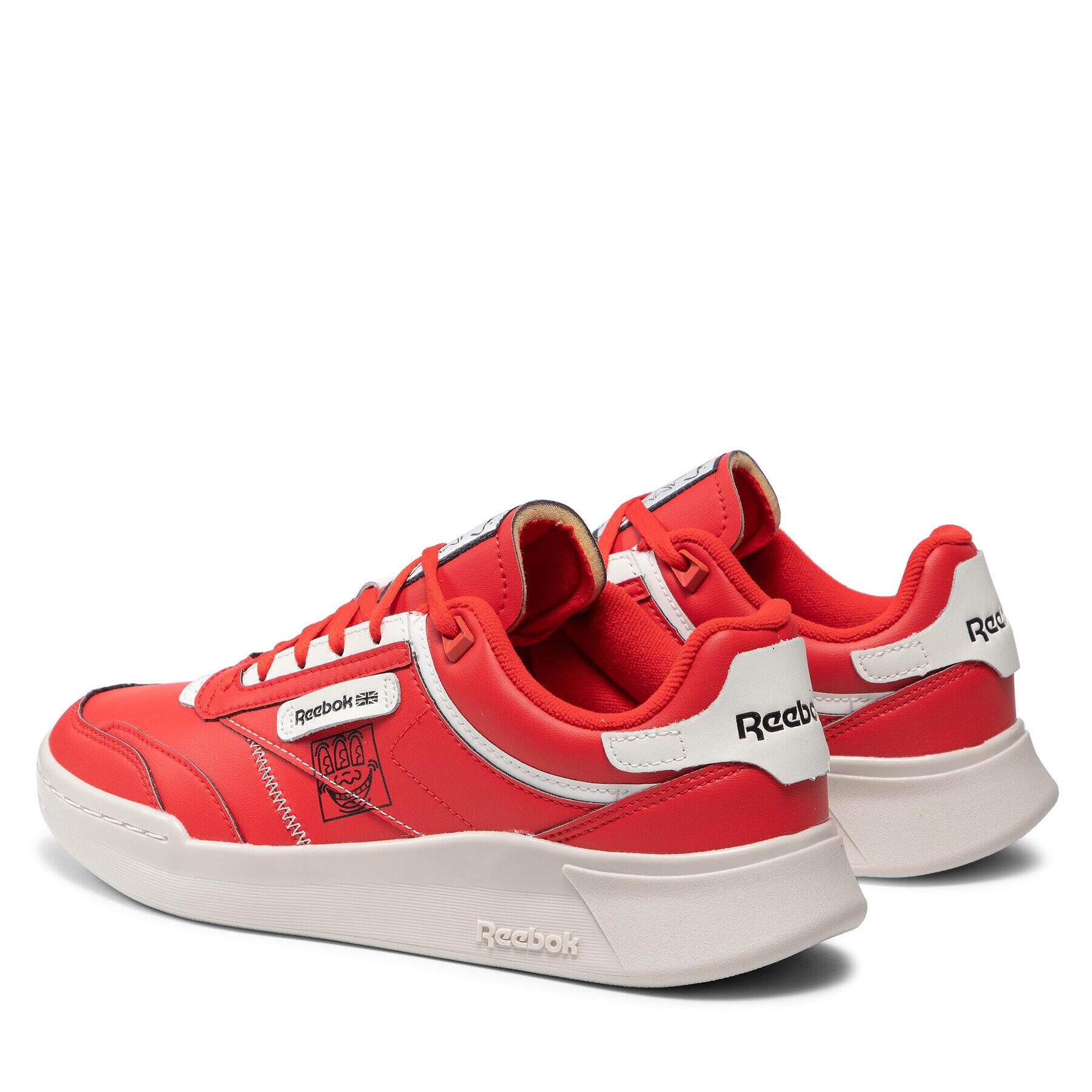 Reebok Topánky Club C Legacy Keith Haring GZ1459 Červená - Pepit.sk