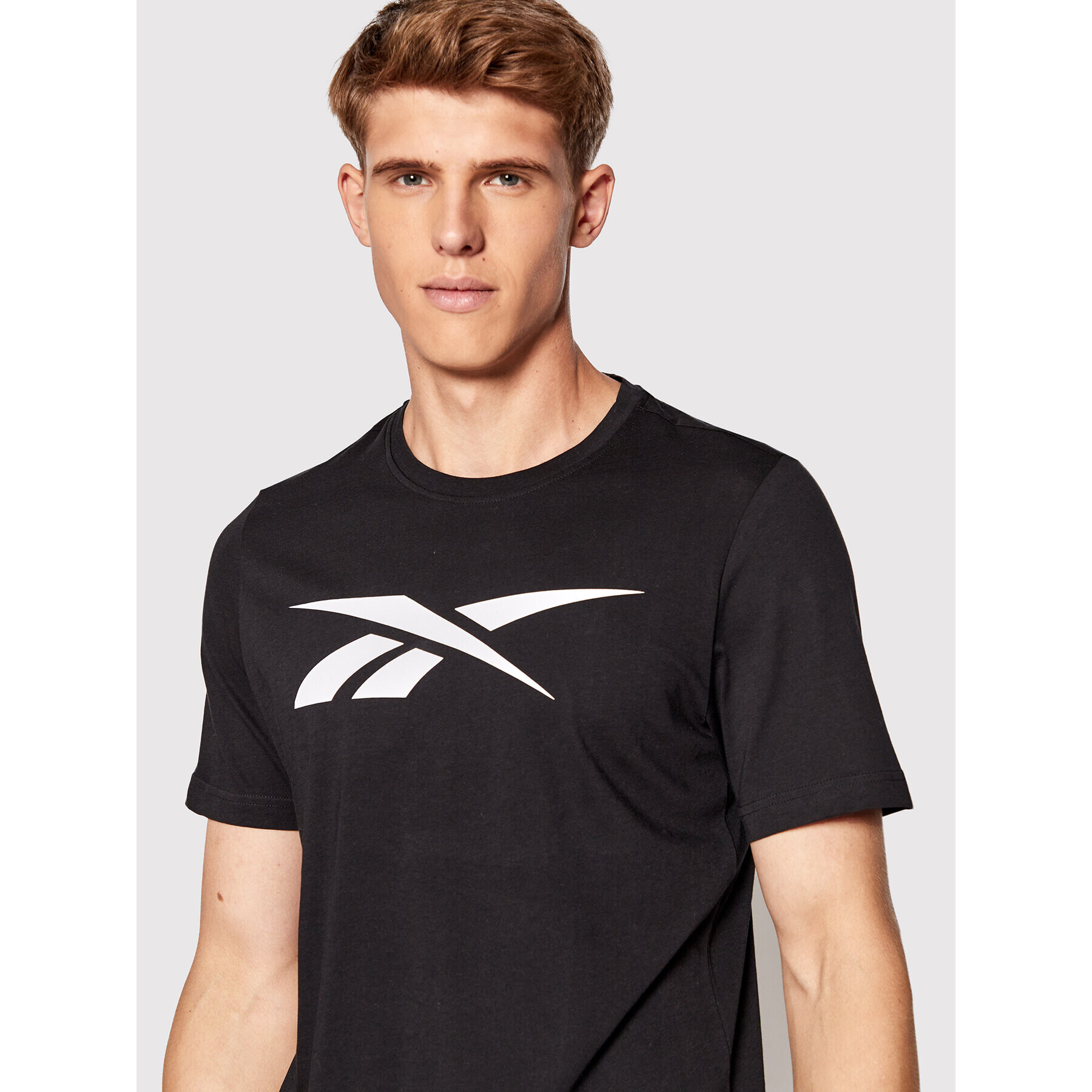 Reebok Tričko Graphic Series Vector HD4000 Čierna Slim Fit - Pepit.sk