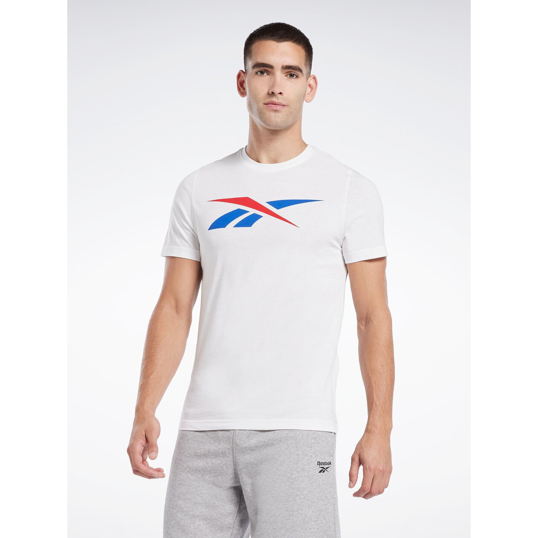 Reebok Tričko Graphic Series Vector T-Shirt HS4899 Biela - Pepit.sk