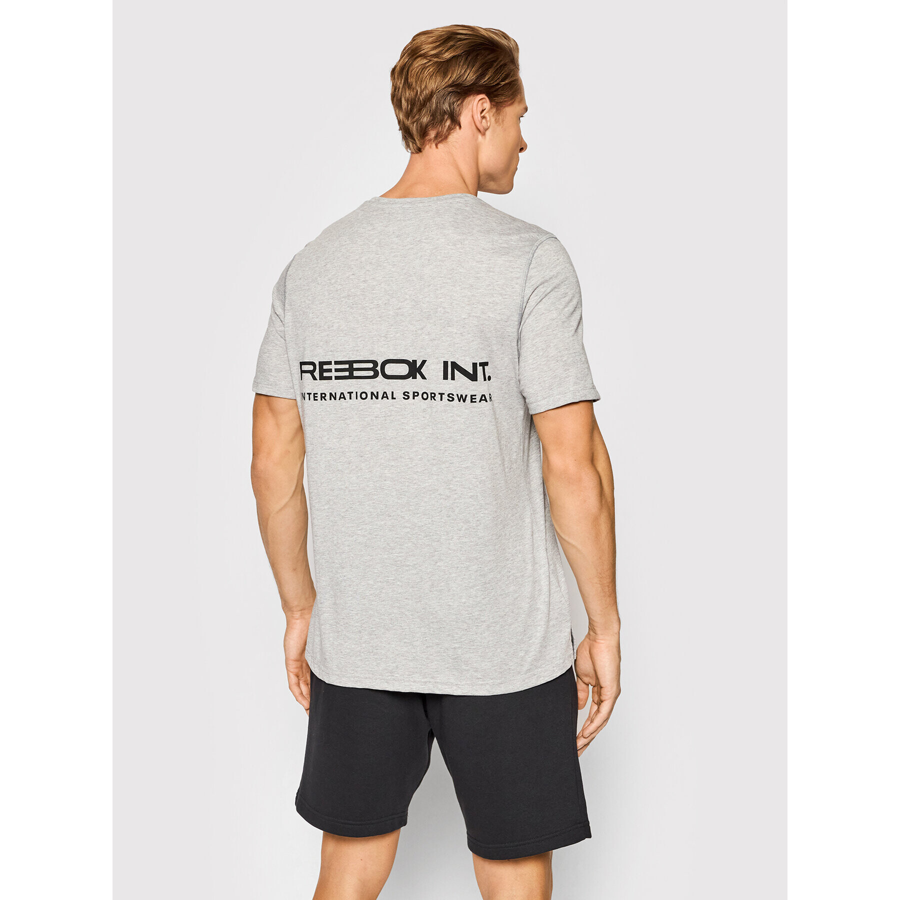 Reebok Tričko H46604 Sivá Regular Fit - Pepit.sk