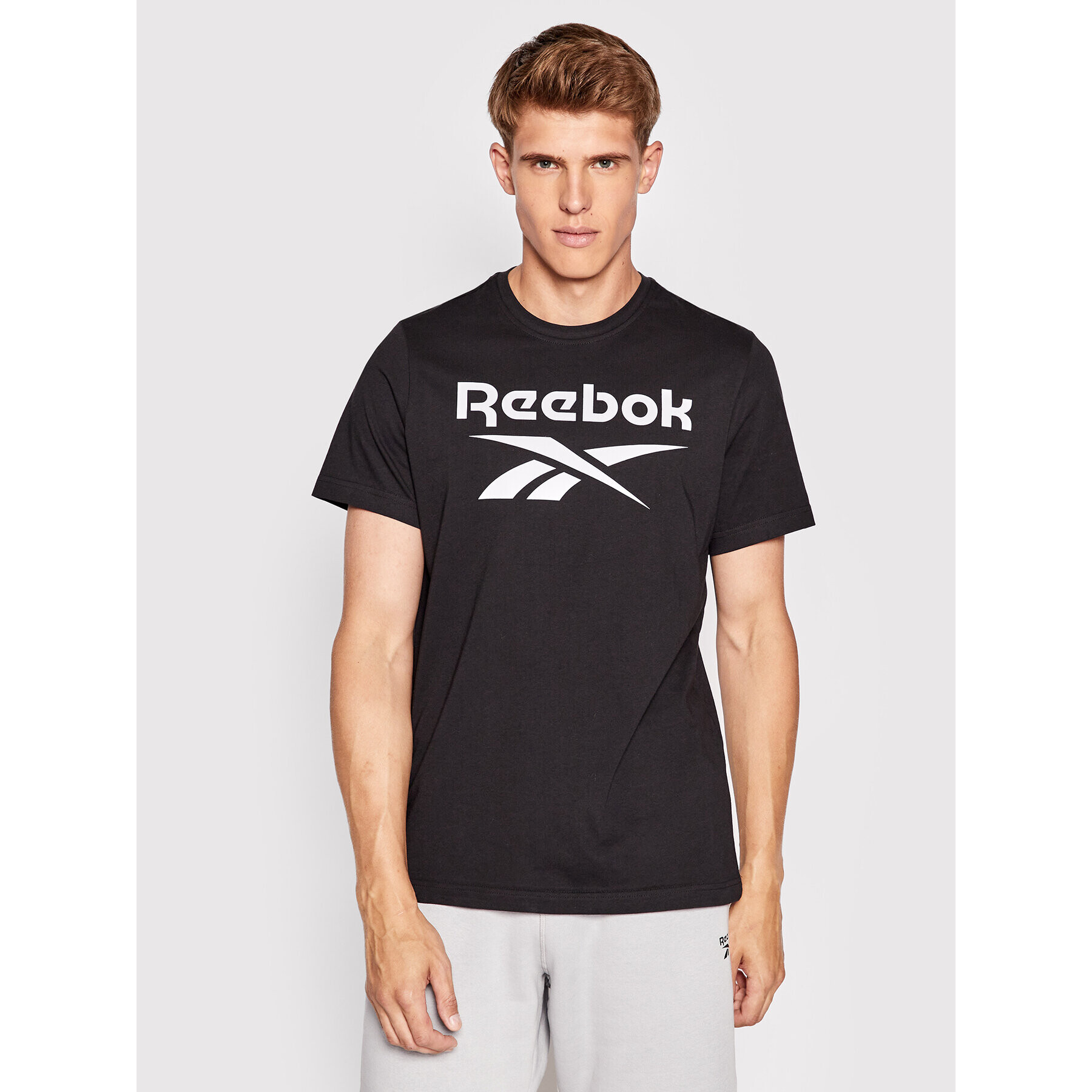 Reebok Tričko Identity HD4222 Čierna Slim Fit - Pepit.sk