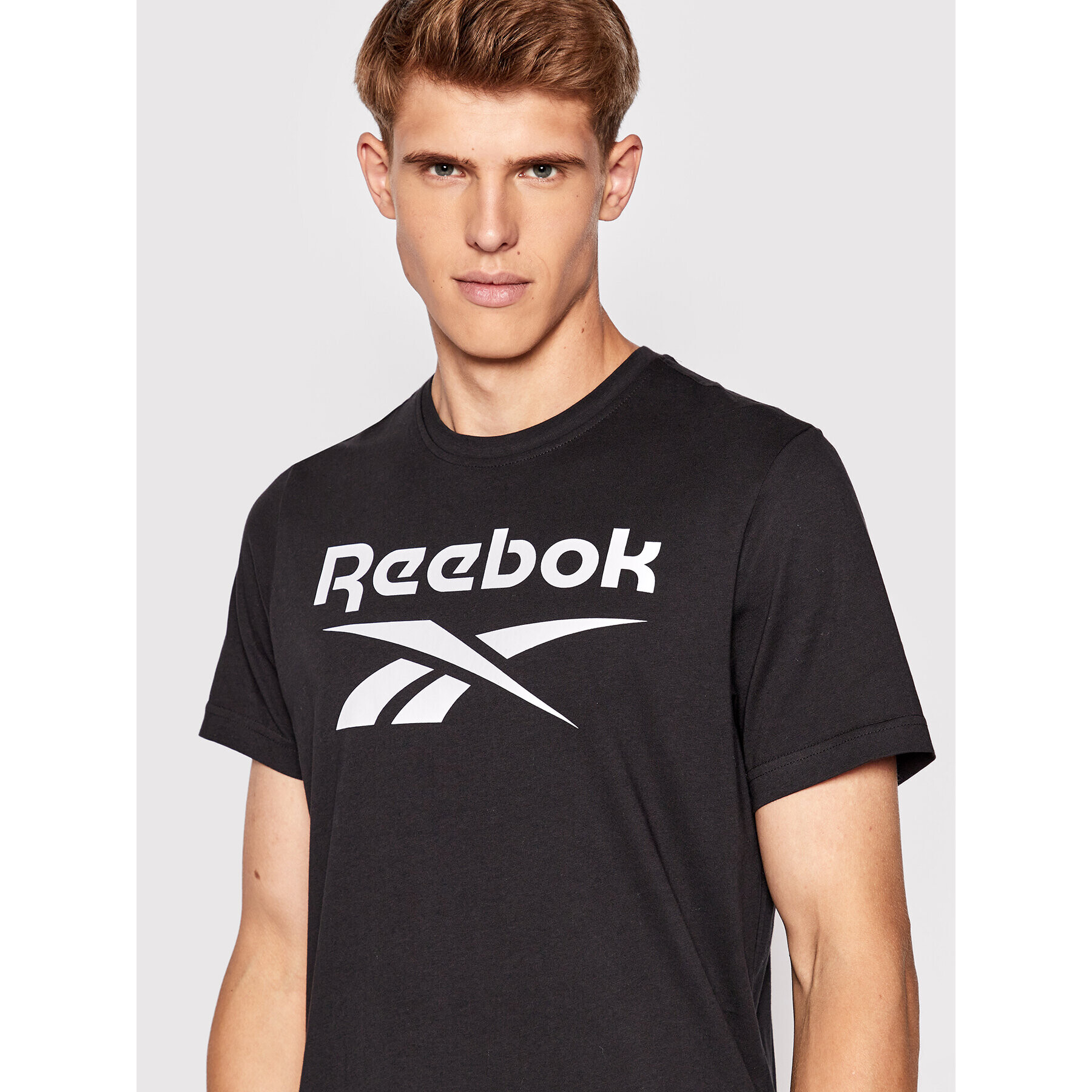 Reebok Tričko Identity HD4222 Čierna Slim Fit - Pepit.sk