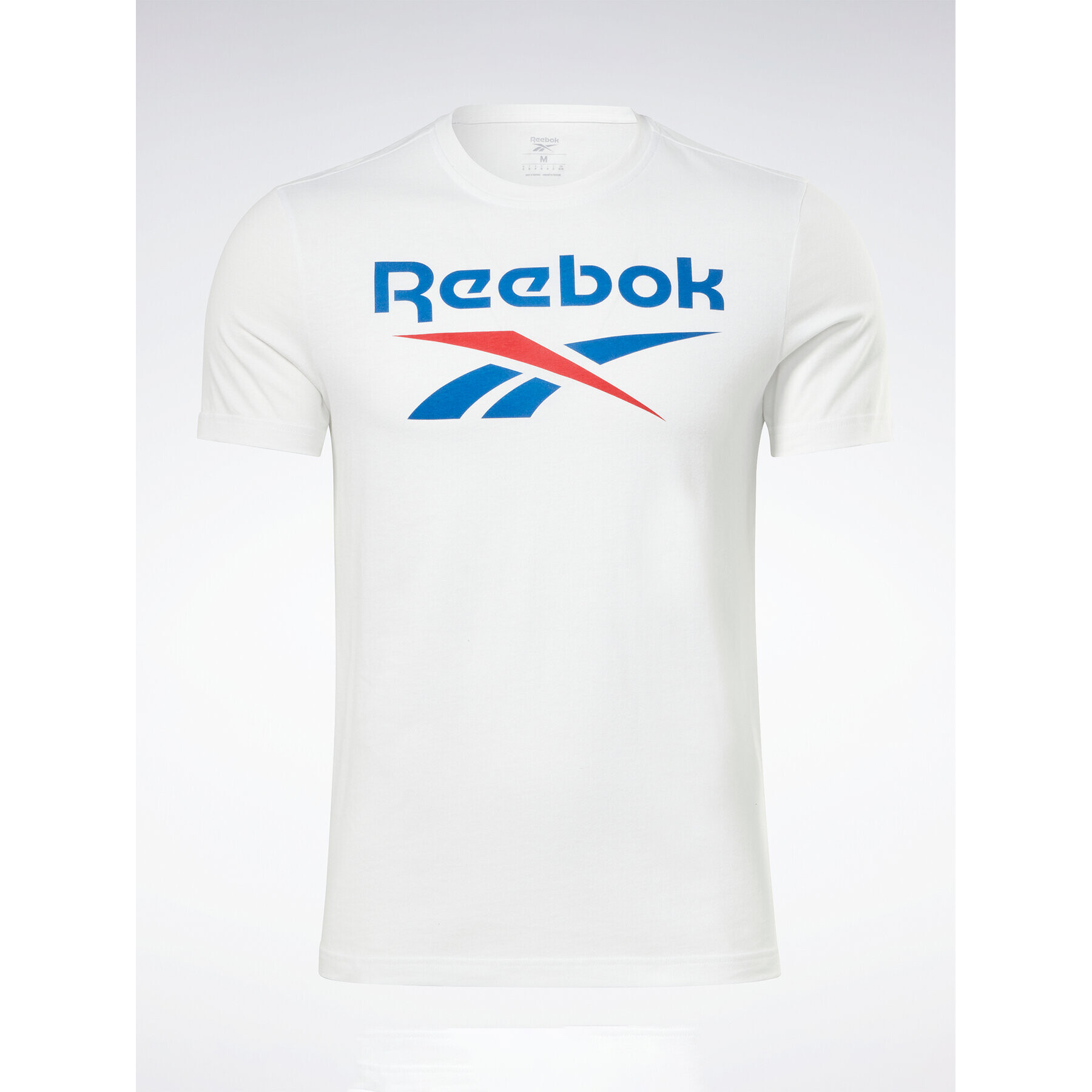 Reebok Tričko Identity HS4976 Biela Slim Fit - Pepit.sk