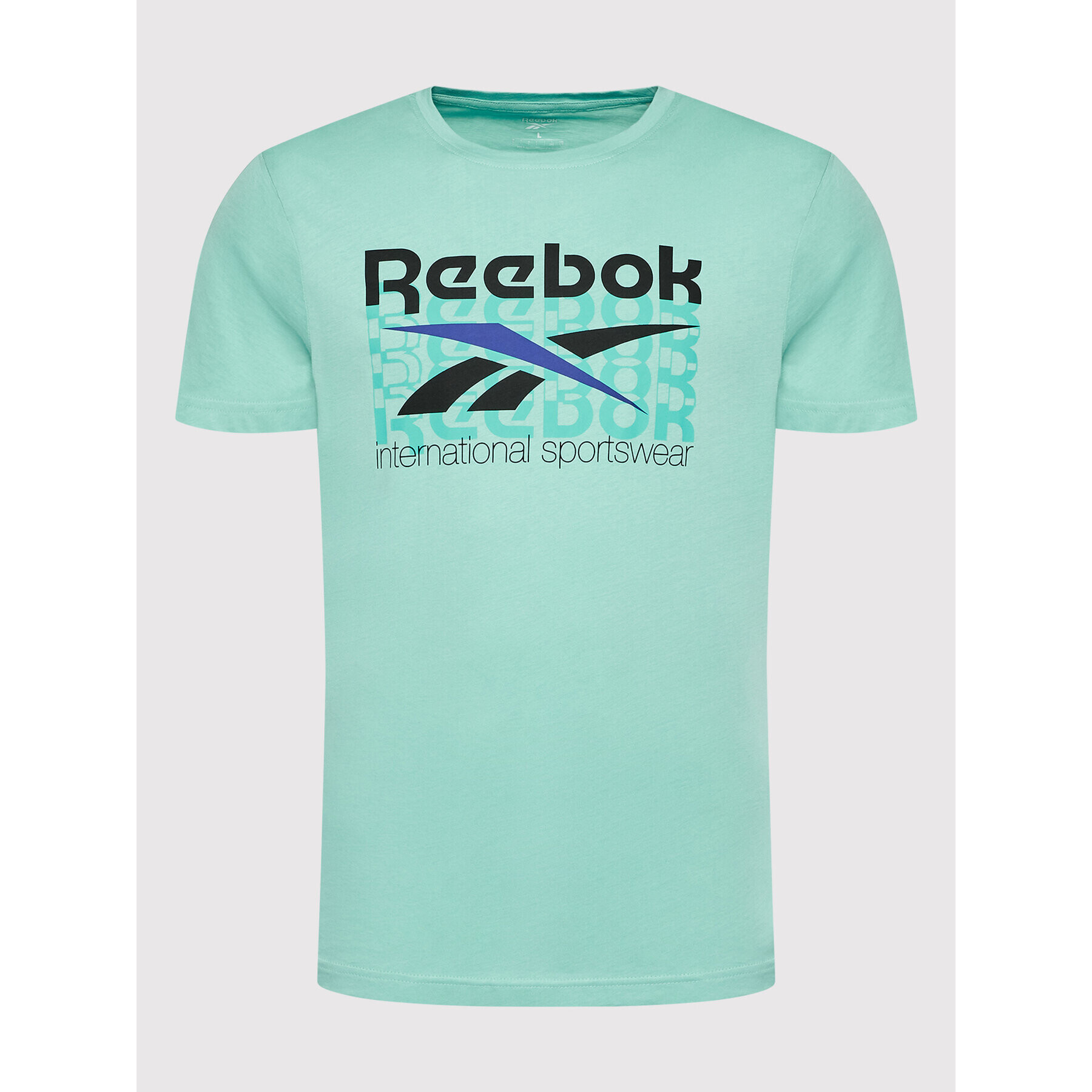 Reebok Tričko International Sportswear HH7381 Modrá Regular Fit - Pepit.sk