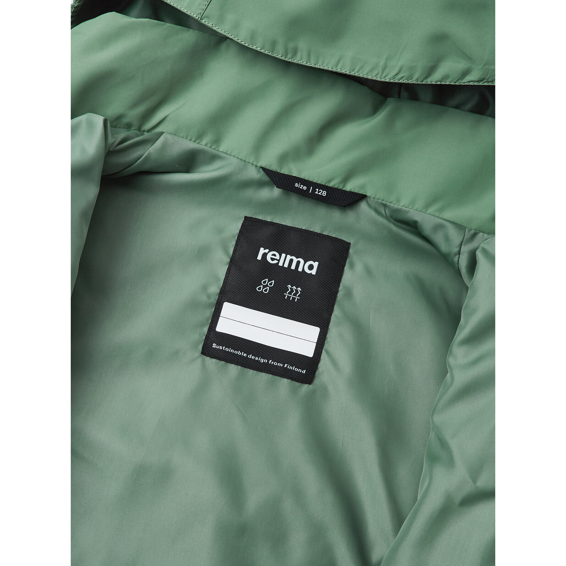 Reima Parka Kaskinen 5100160A Zelená Regular Fit - Pepit.sk