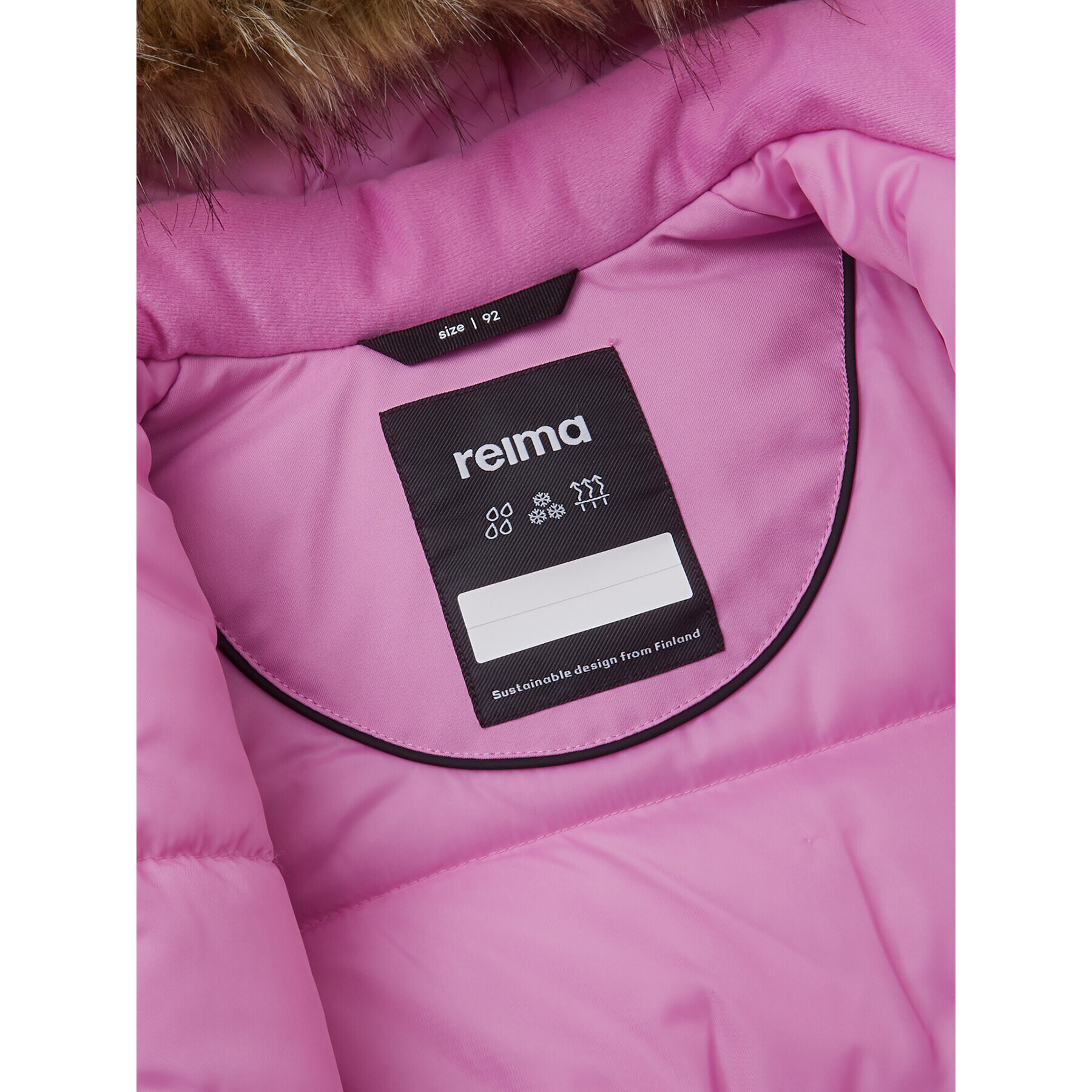 Reima Parka Mutka 5100037A Ružová Regular Fit - Pepit.sk