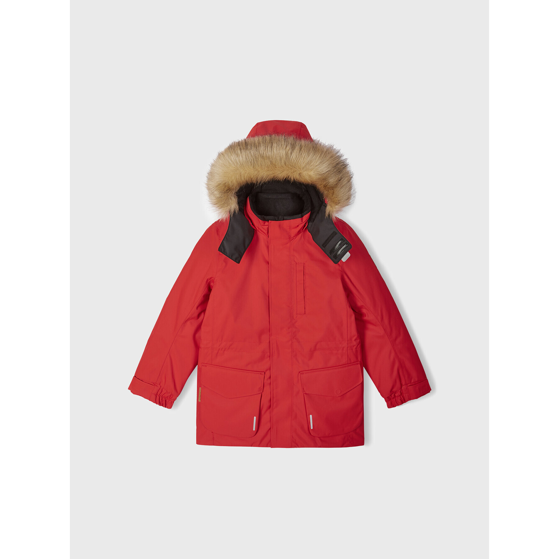 Reima Parka Naapuri 5100105A Červená Regular Fit - Pepit.sk