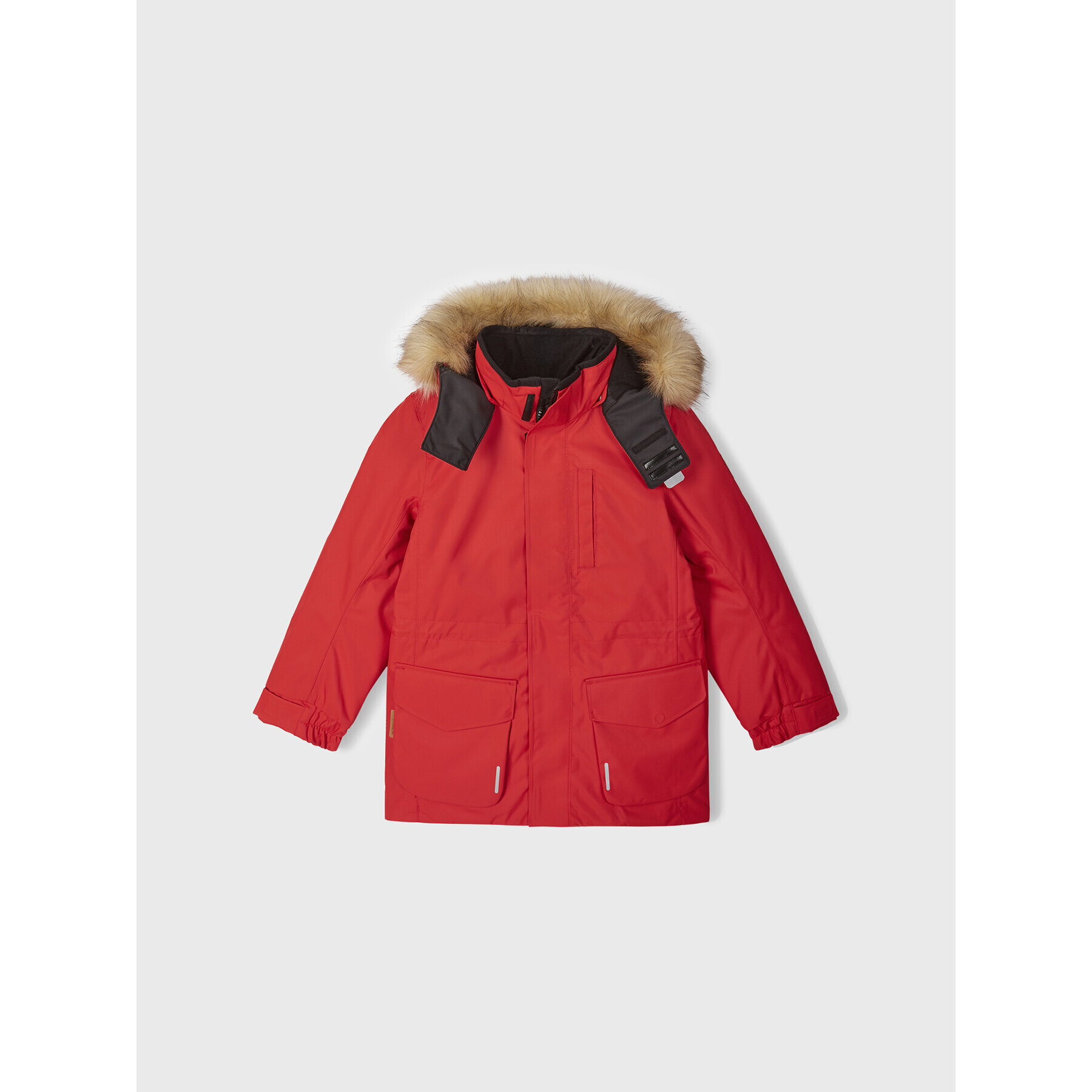 Reima Parka Naapuri 5100105A Červená Regular Fit - Pepit.sk