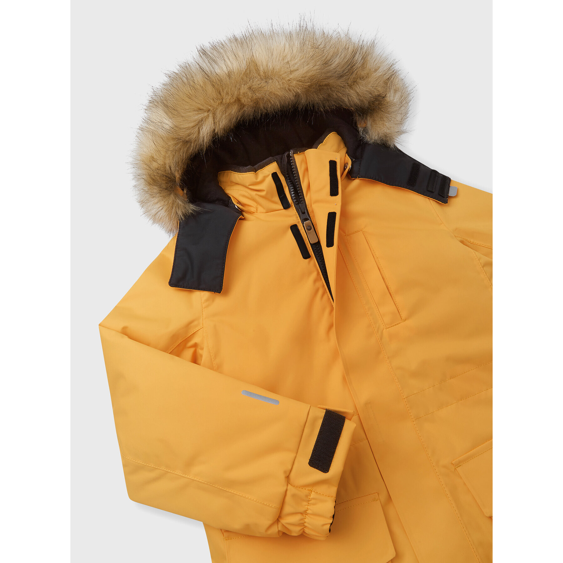 Reima Parka Naapuri 5100105A Oranžová Regular Fit - Pepit.sk