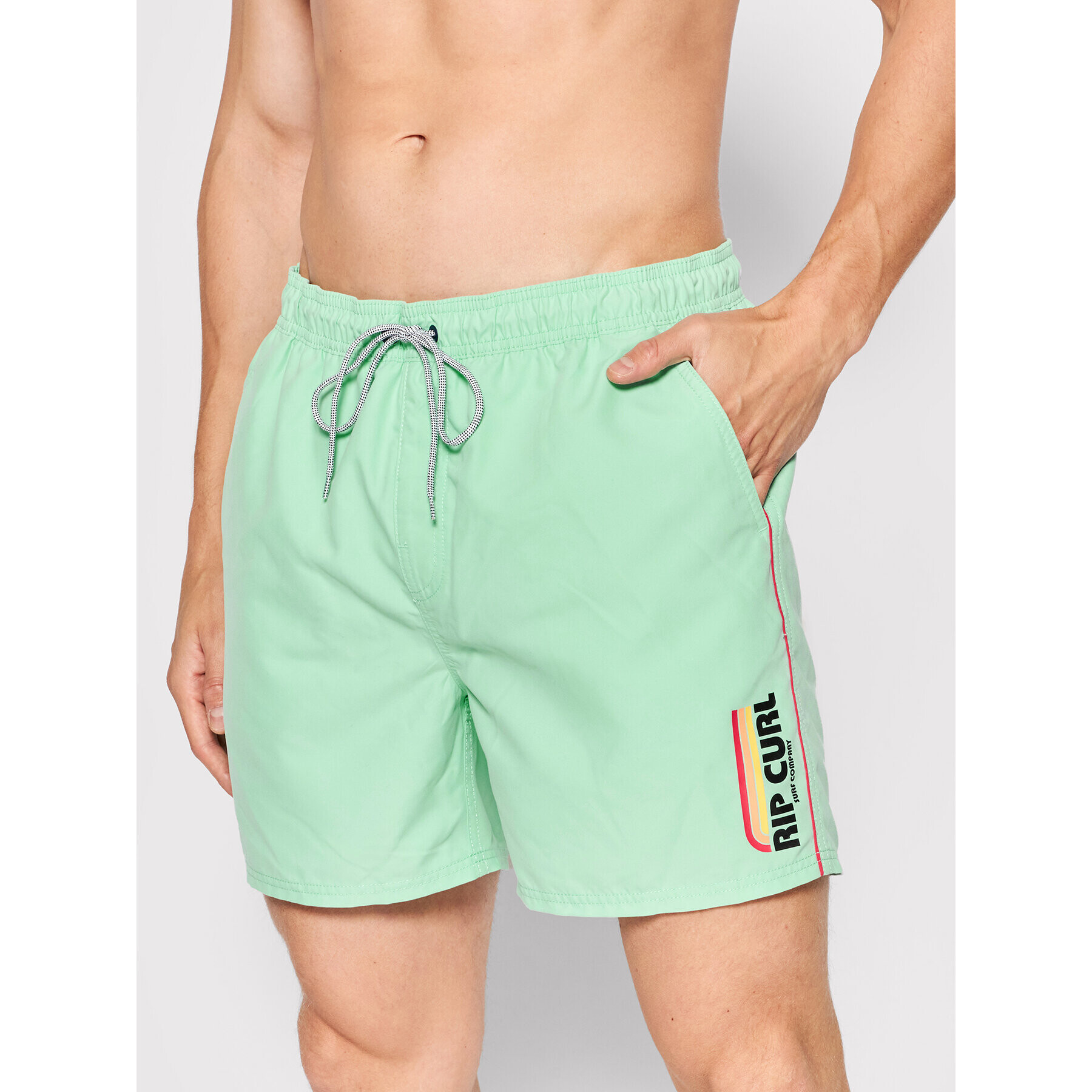 Rip Curl Plavecké šortky Mama Volley CBOVM4 Zelená Regular Fit - Pepit.sk