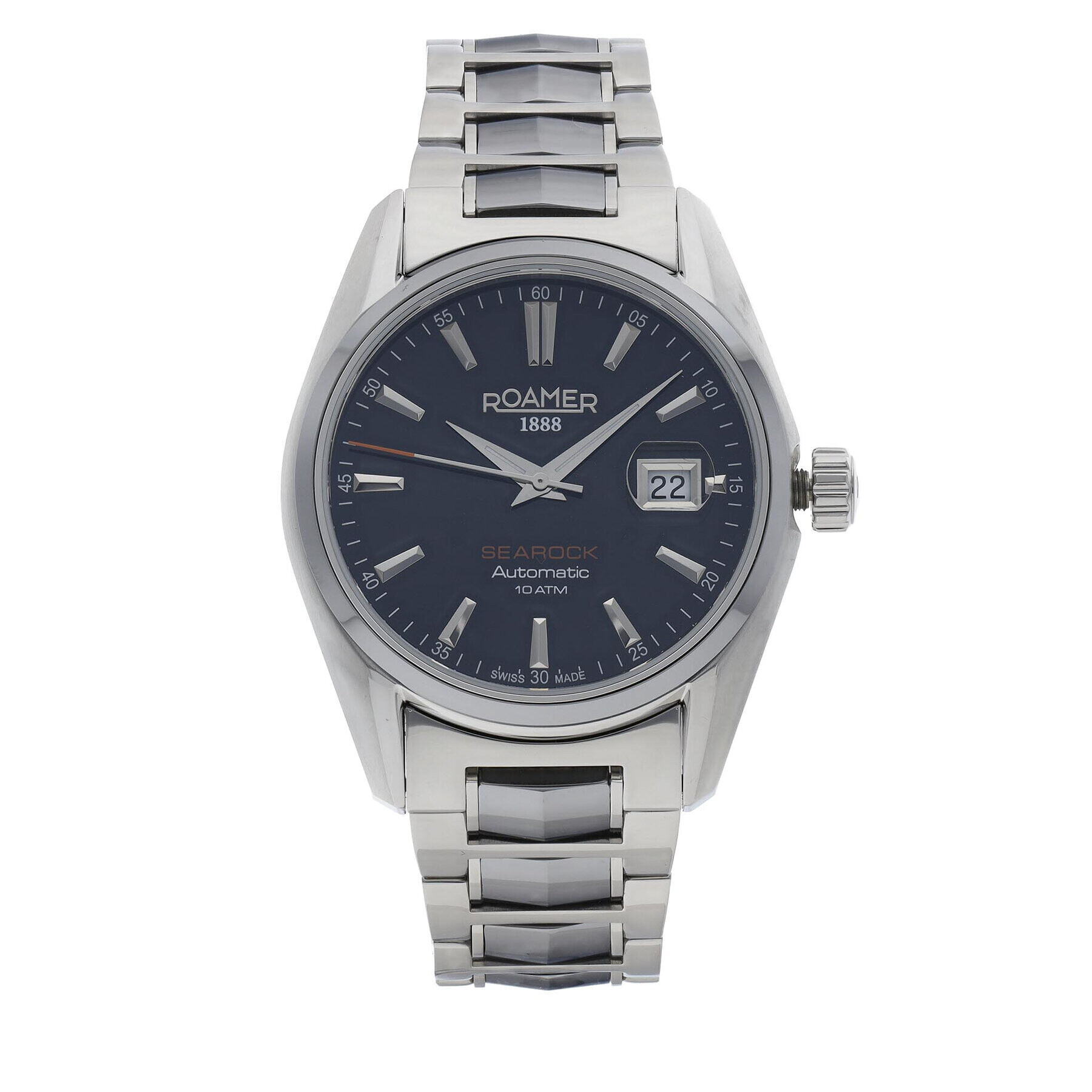 Roamer Hodinky Searock Automatic 210633 41 55 20 Strieborná - Pepit.sk