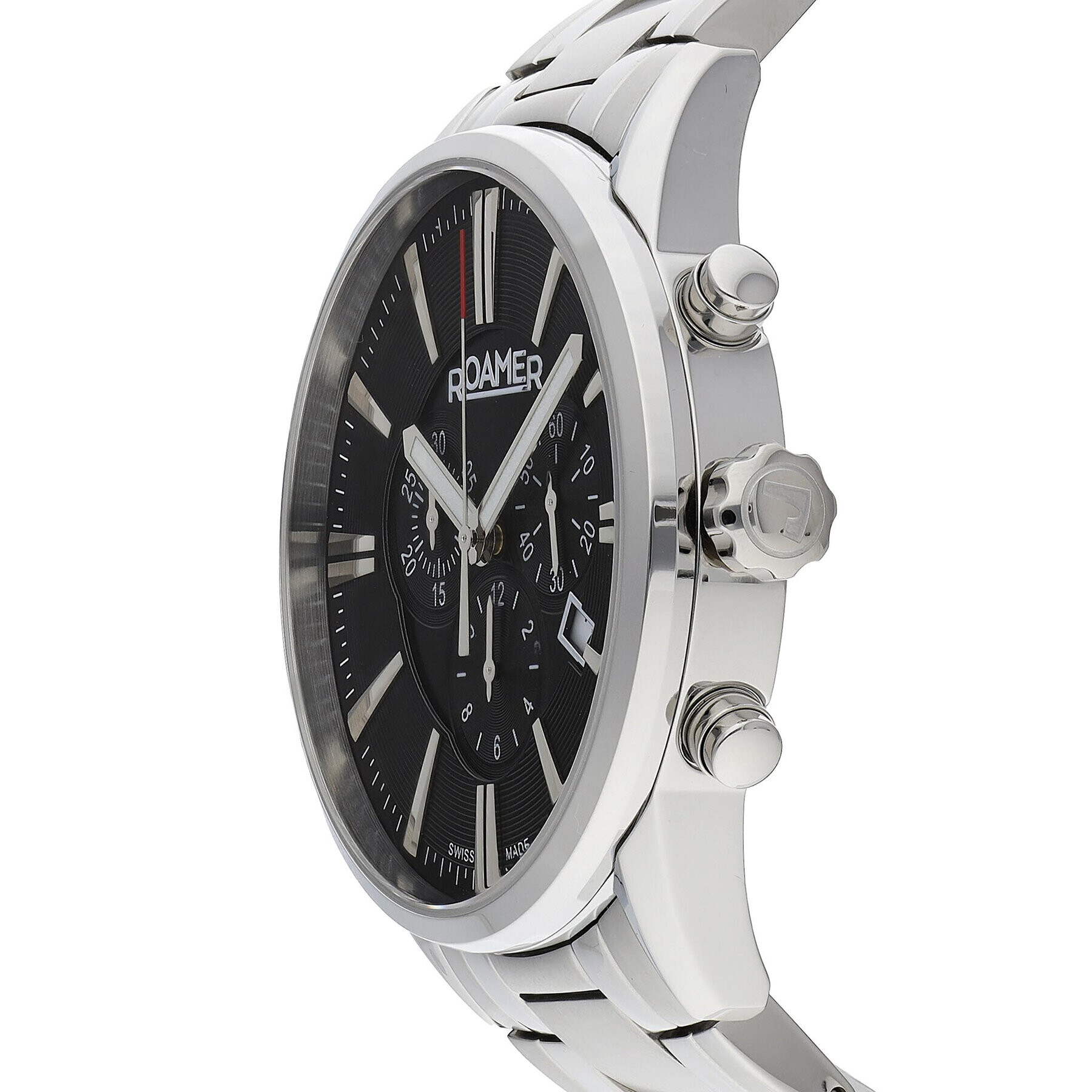 Roamer Hodinky Superior Chrono 508837 41 55 50 Strieborná - Pepit.sk