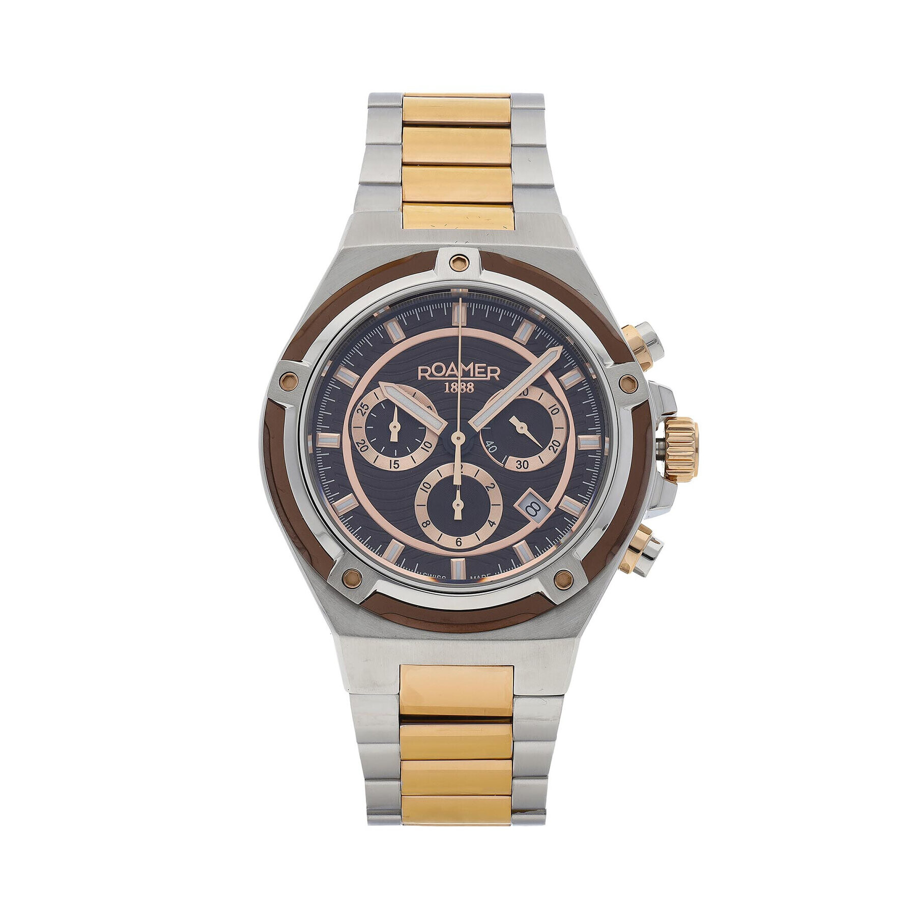 Roamer Hodinky Tempomaster Chrono 221837 49 65 20 Strieborná - Pepit.sk