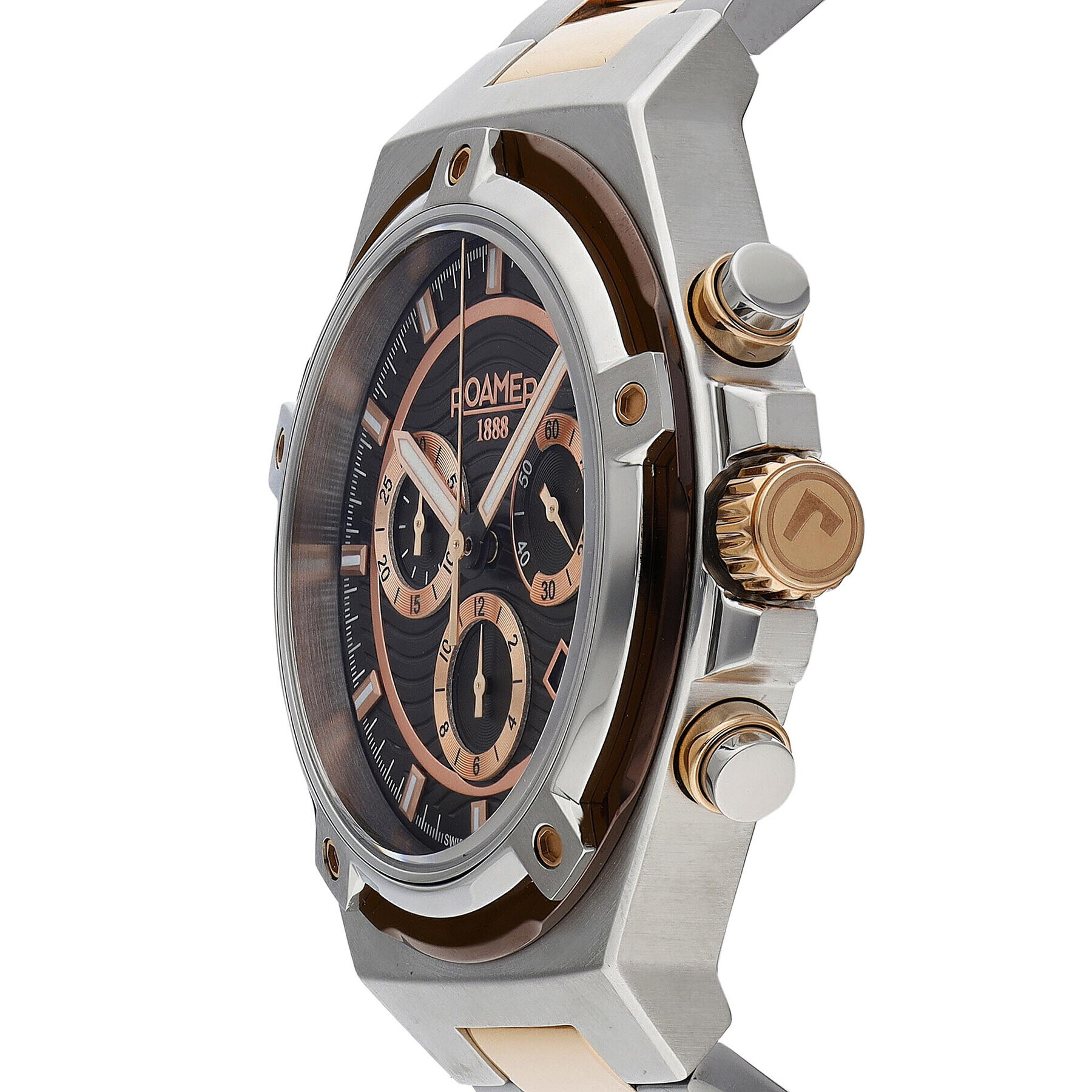 Roamer Hodinky Tempomaster Chrono 221837 49 65 20 Strieborná - Pepit.sk