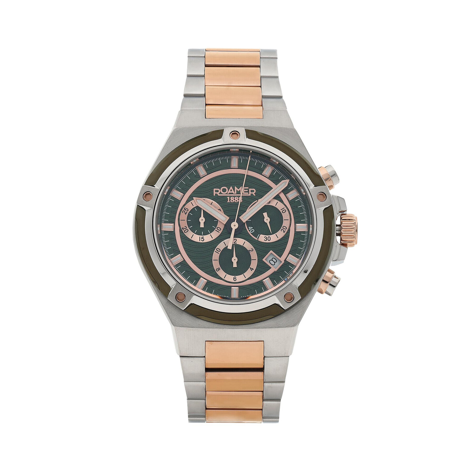 Roamer Hodinky Tempomaster Chrono 221837 49 75 20 Strieborná - Pepit.sk