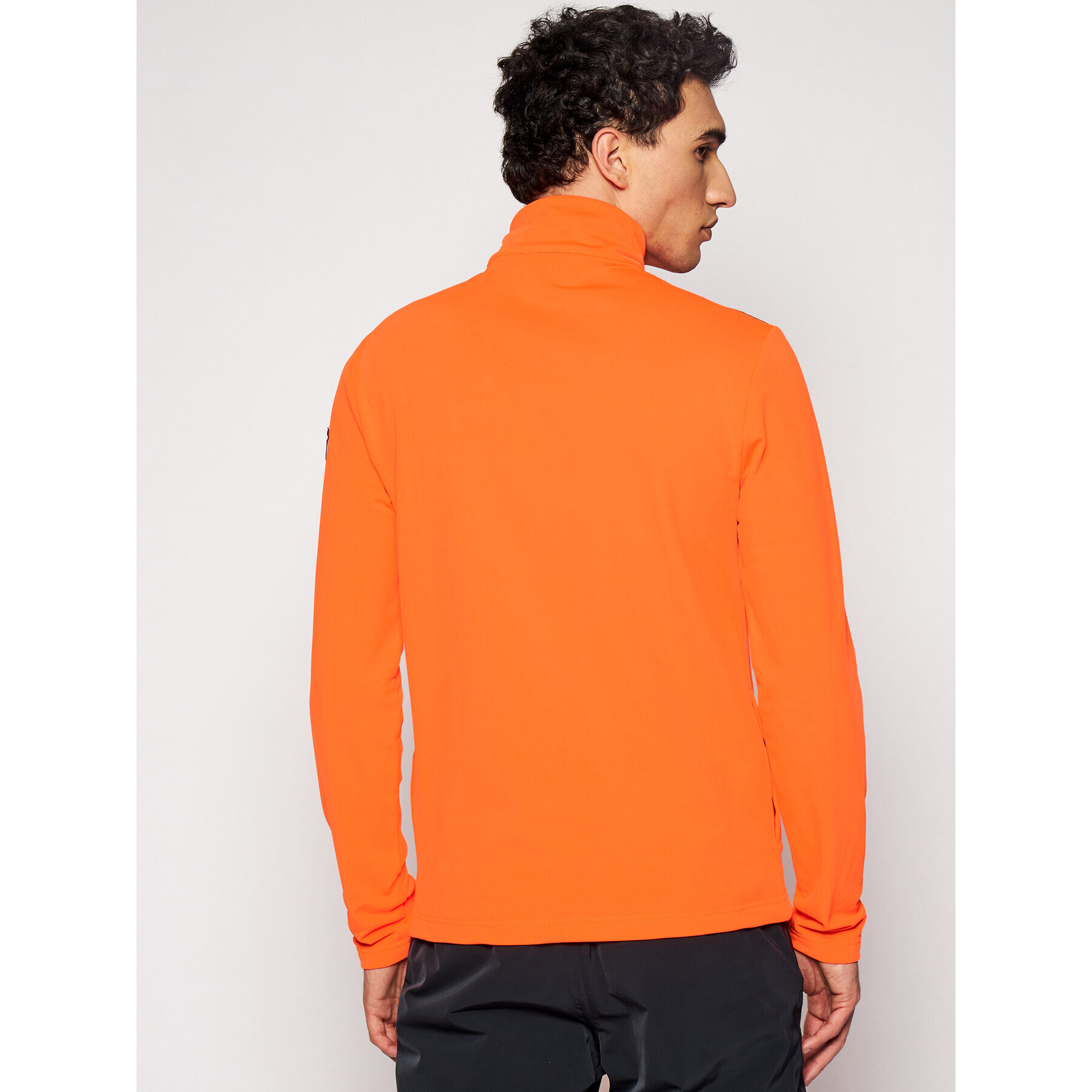 Rossignol Mikina Palmares Full Zip RLIML05 Oranžová Slim Fit - Pepit.sk