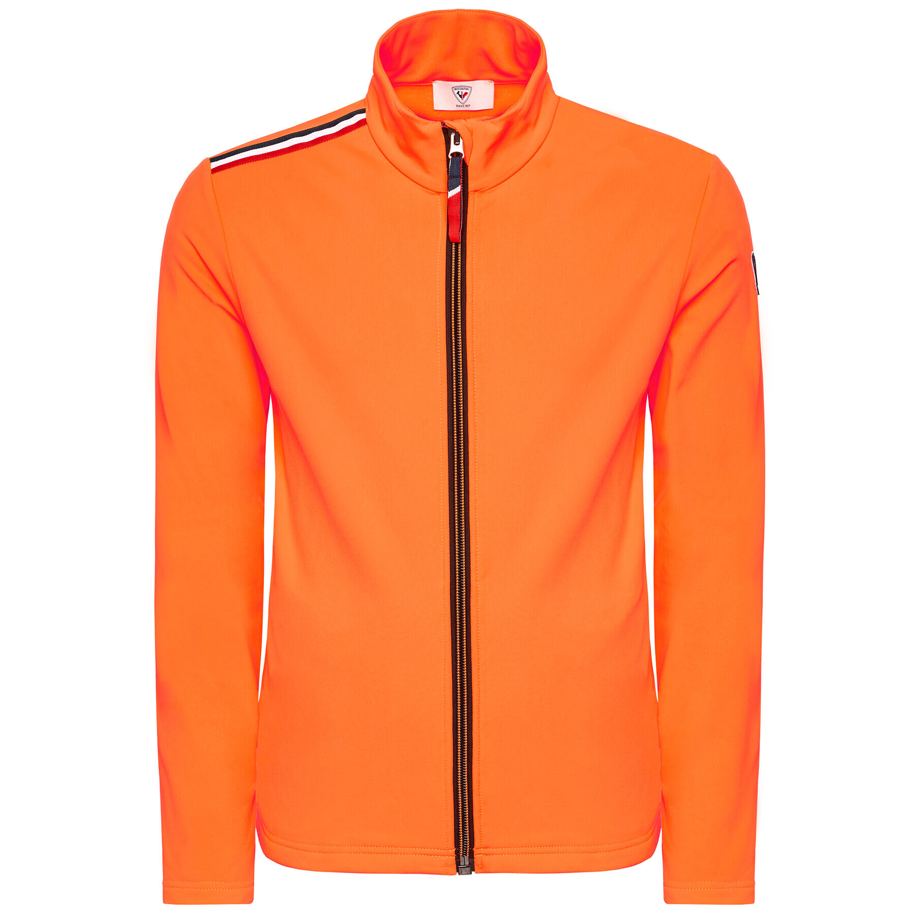 Rossignol Mikina Palmares Full Zip RLIML05 Oranžová Slim Fit - Pepit.sk