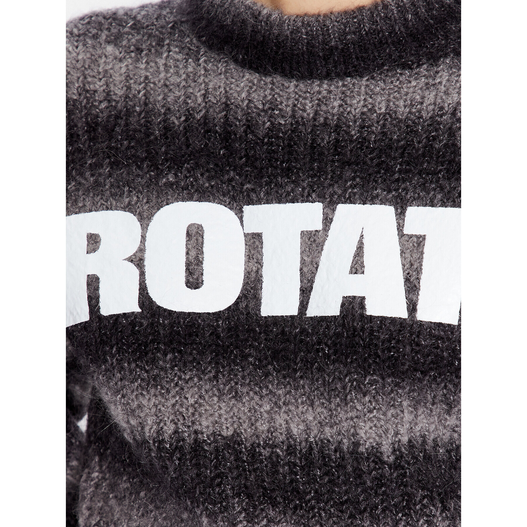 ROTATE Sveter Mohair Knit RT2404 Sivá Regular Fit - Pepit.sk