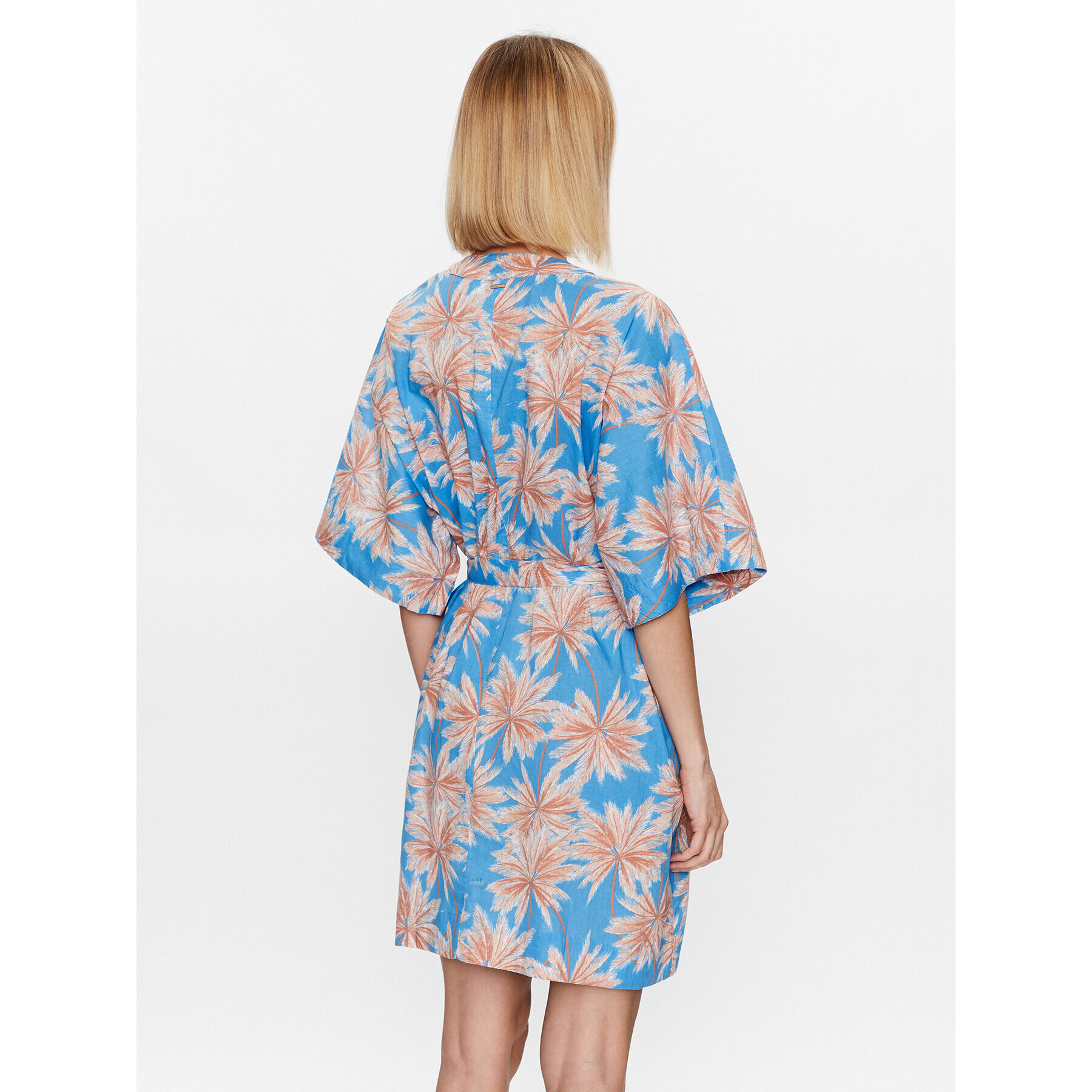 Roxy Kimono Sunny Moments ERJX603338 Modrá Relaxed Fit - Pepit.sk