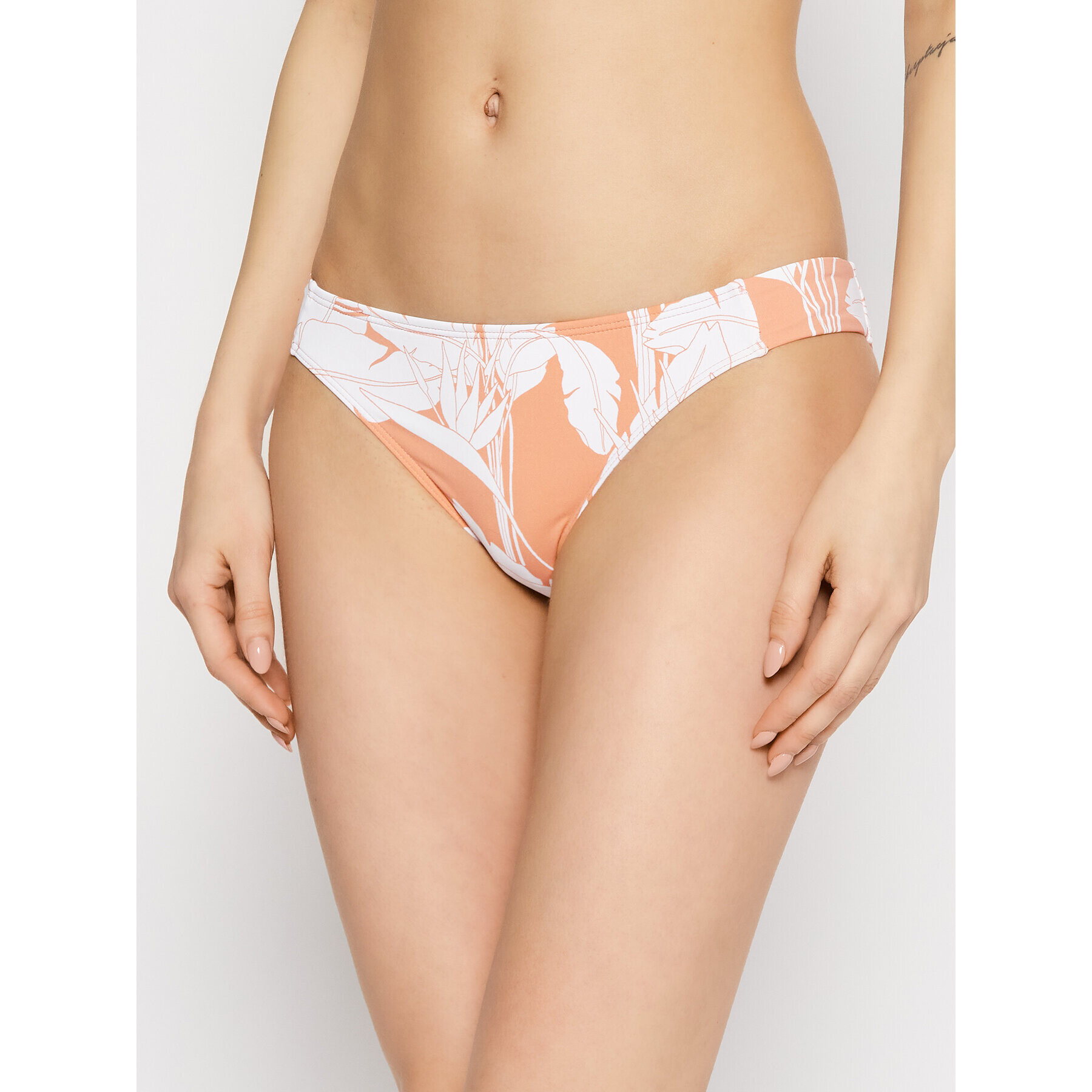 Roxy Spodný diel bikín Printed Beach Classics ERJX403876 Béžová - Pepit.sk