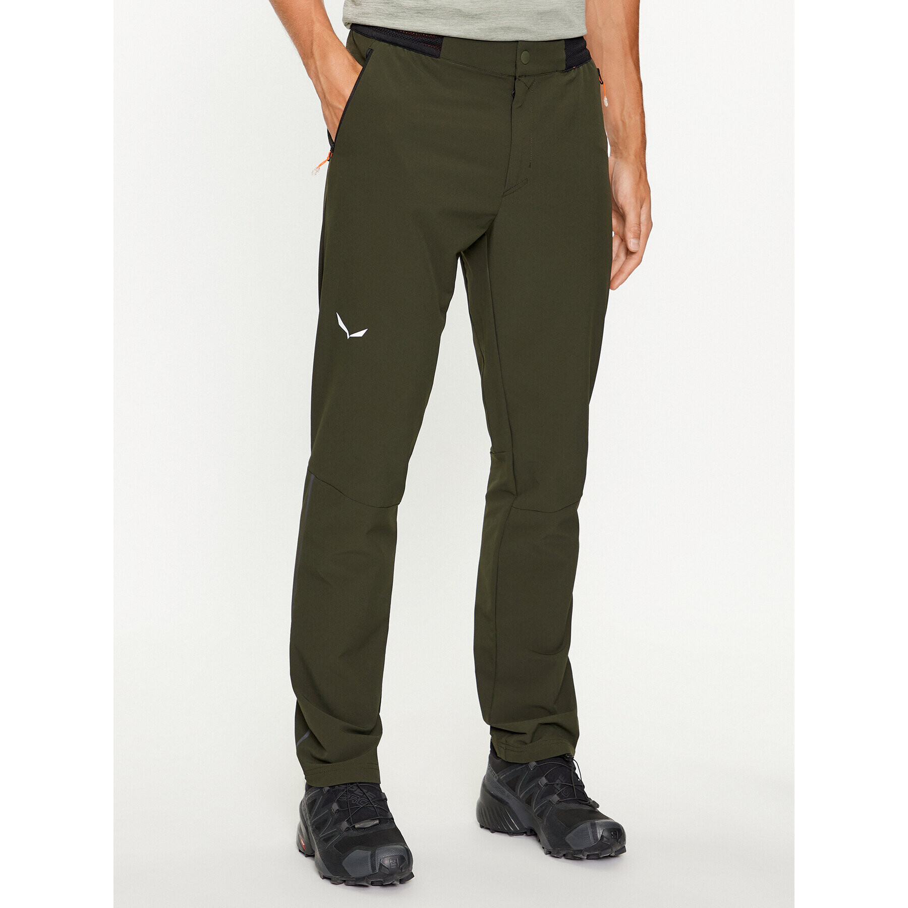 Salewa Outdoorové nohavice Pedroc Dst Reg Pant 00-0000028702 Zelená Regular Fit - Pepit.sk