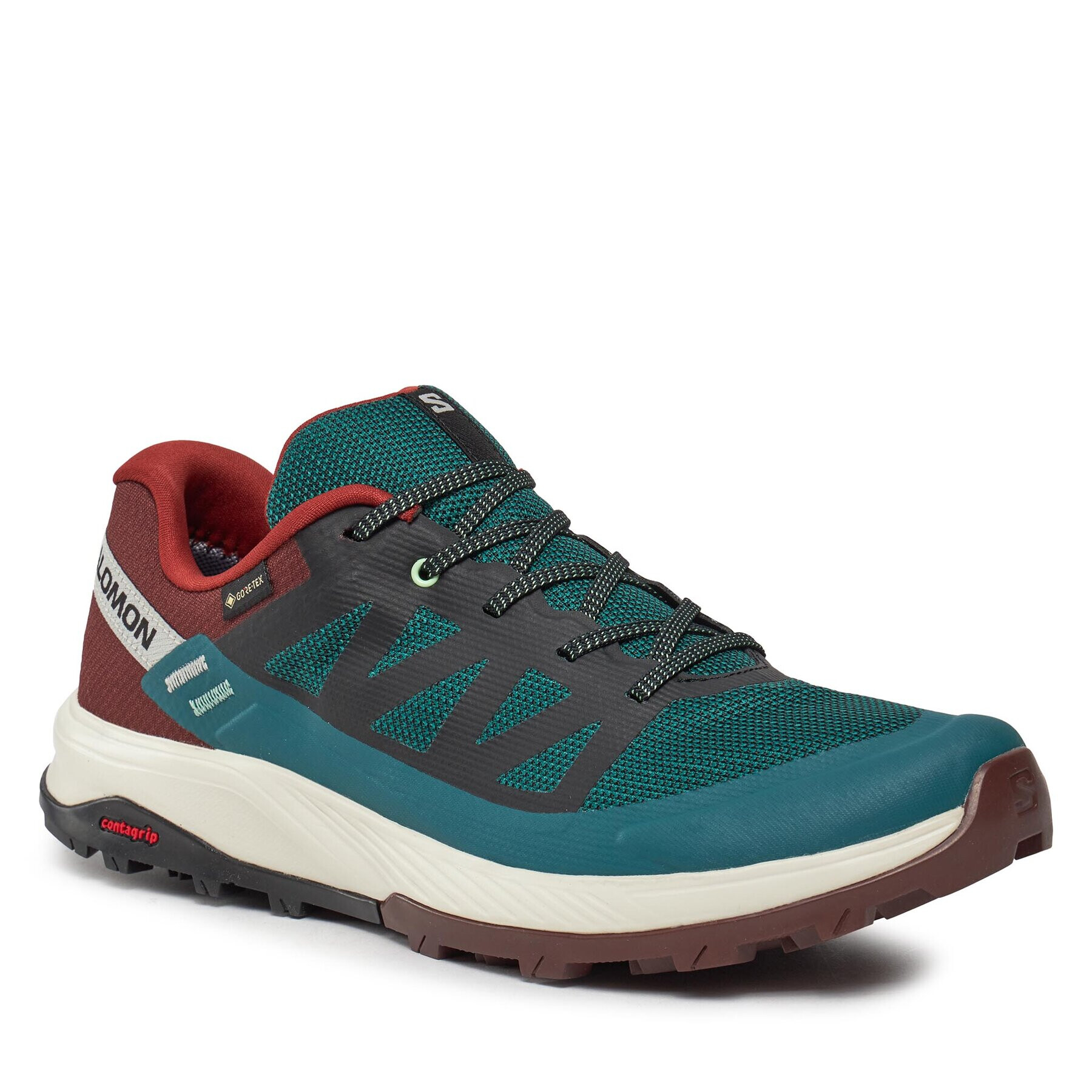 Salomon Trekingová obuv Outrise Gtx L47142100 Zelená - Pepit.sk