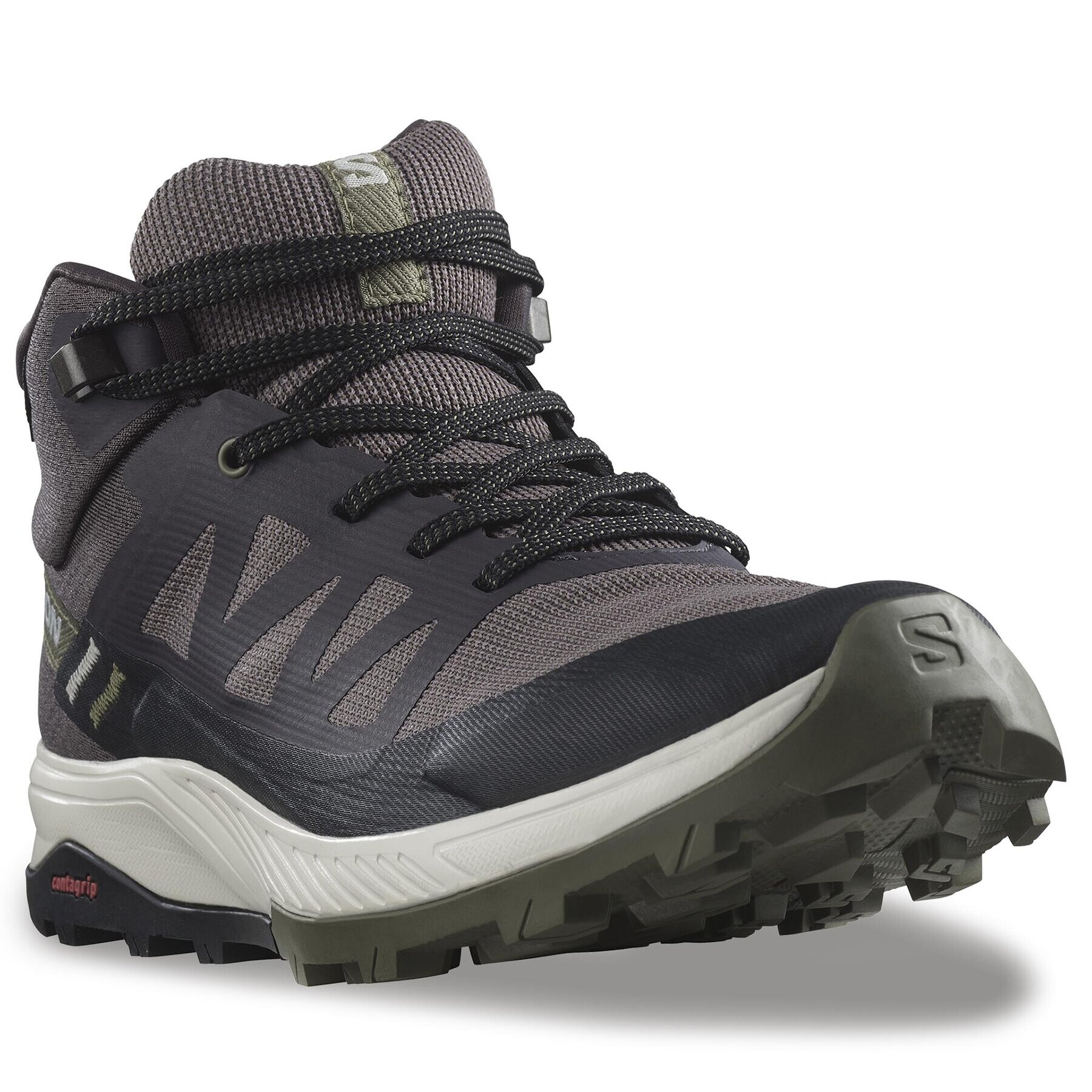 Salomon Trekingová obuv Outrise Mid Gtx W GORE-TEX L47160700 Čierna - Pepit.sk