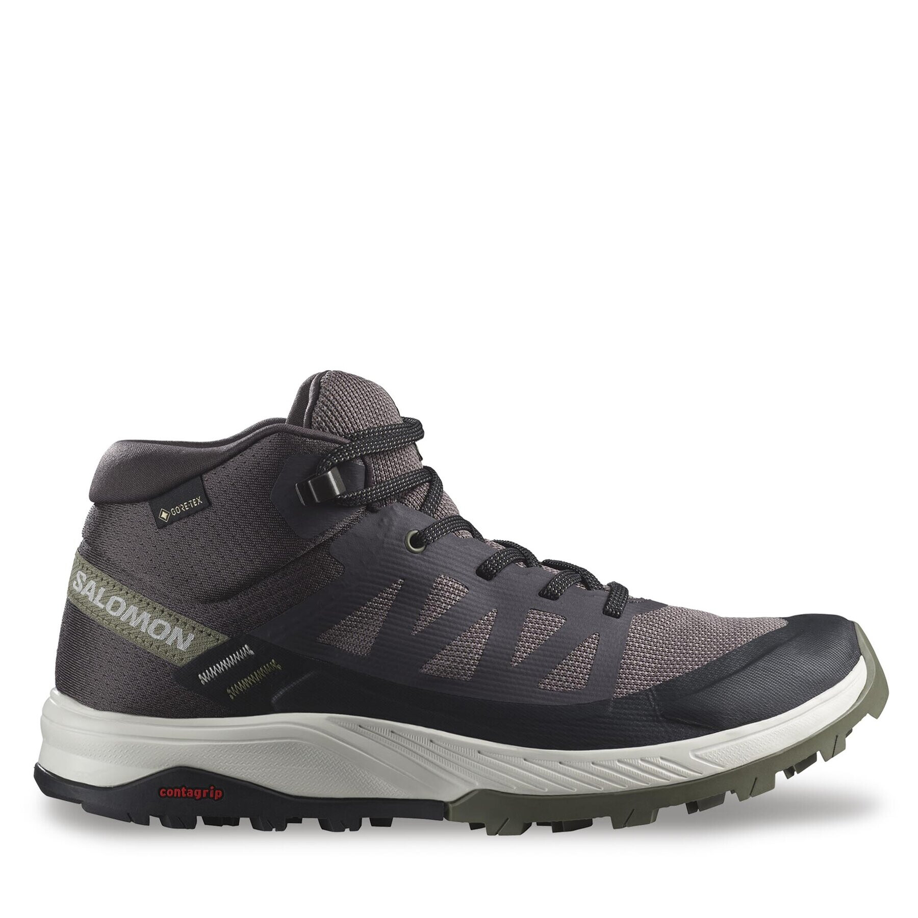 Salomon Trekingová obuv Outrise Mid Gtx W GORE-TEX L47160700 Čierna - Pepit.sk