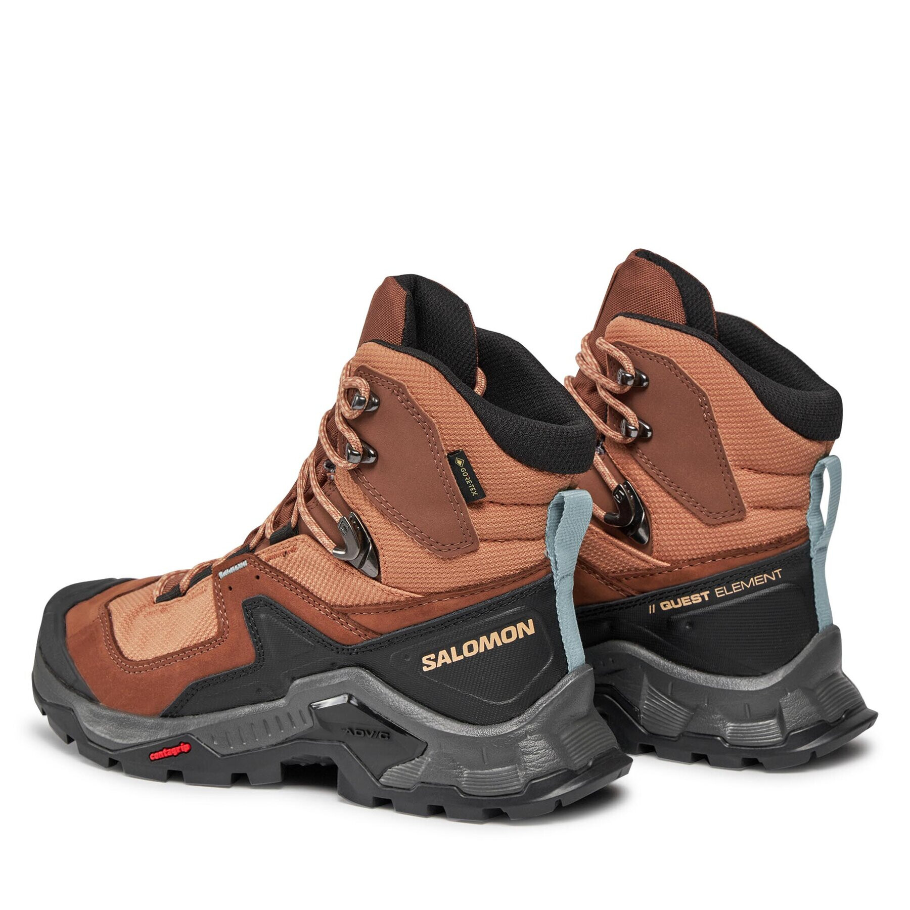 Salomon Trekingová obuv Quest Element GORE-TEX L47157700 Červená - Pepit.sk