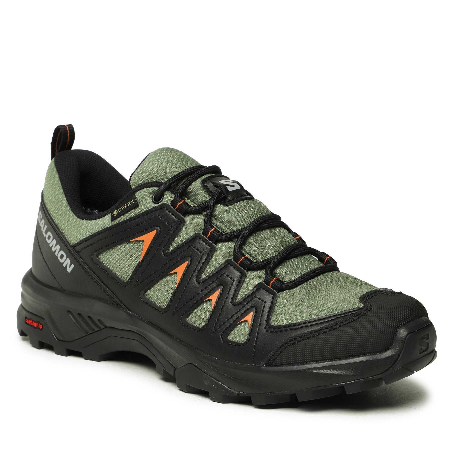 Salomon Trekingová obuv X Braze GORE-TEX L47180600 Zelená - Pepit.sk