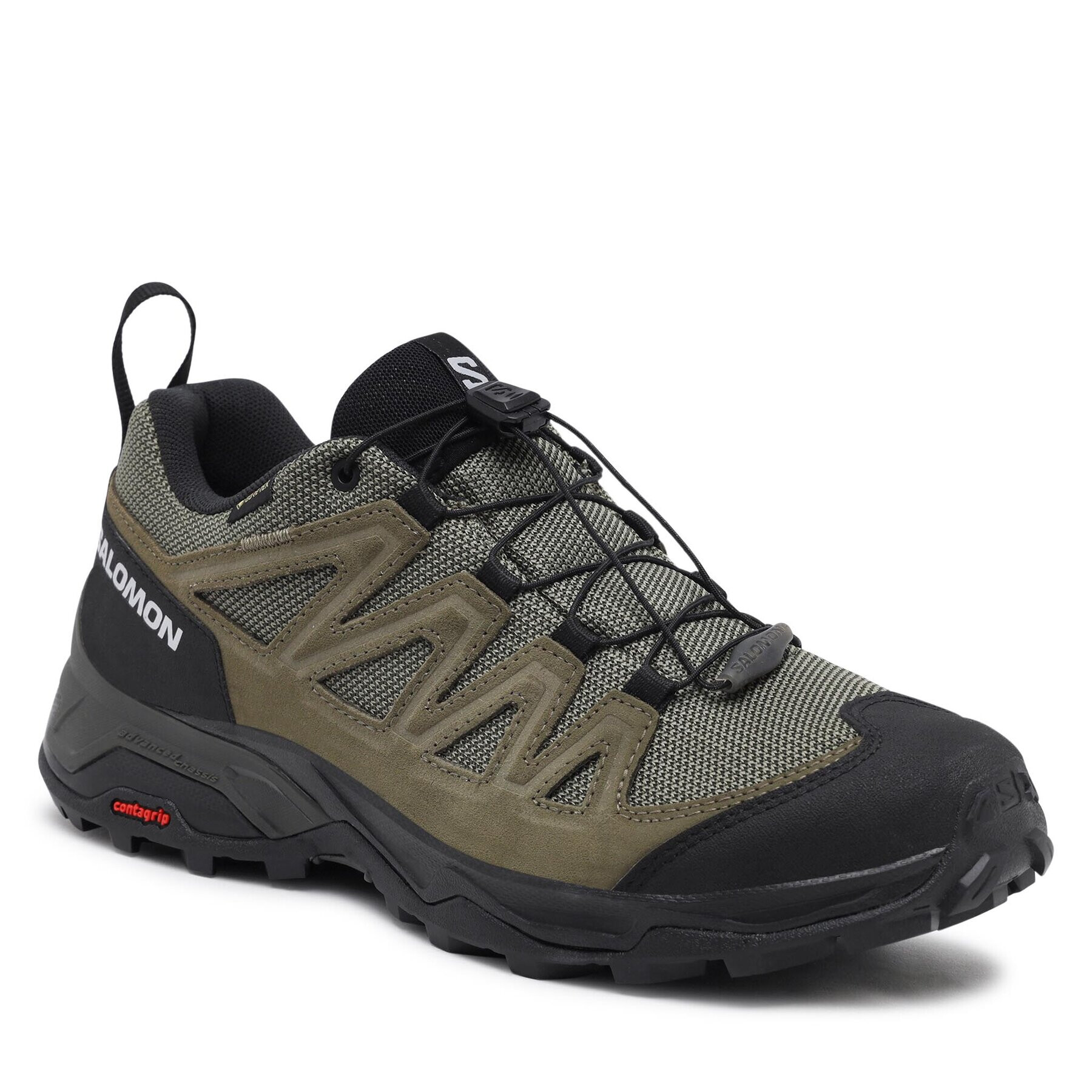 Salomon Trekingová obuv X Ward Leather GORE-TEX L47182200 Čierna - Pepit.sk