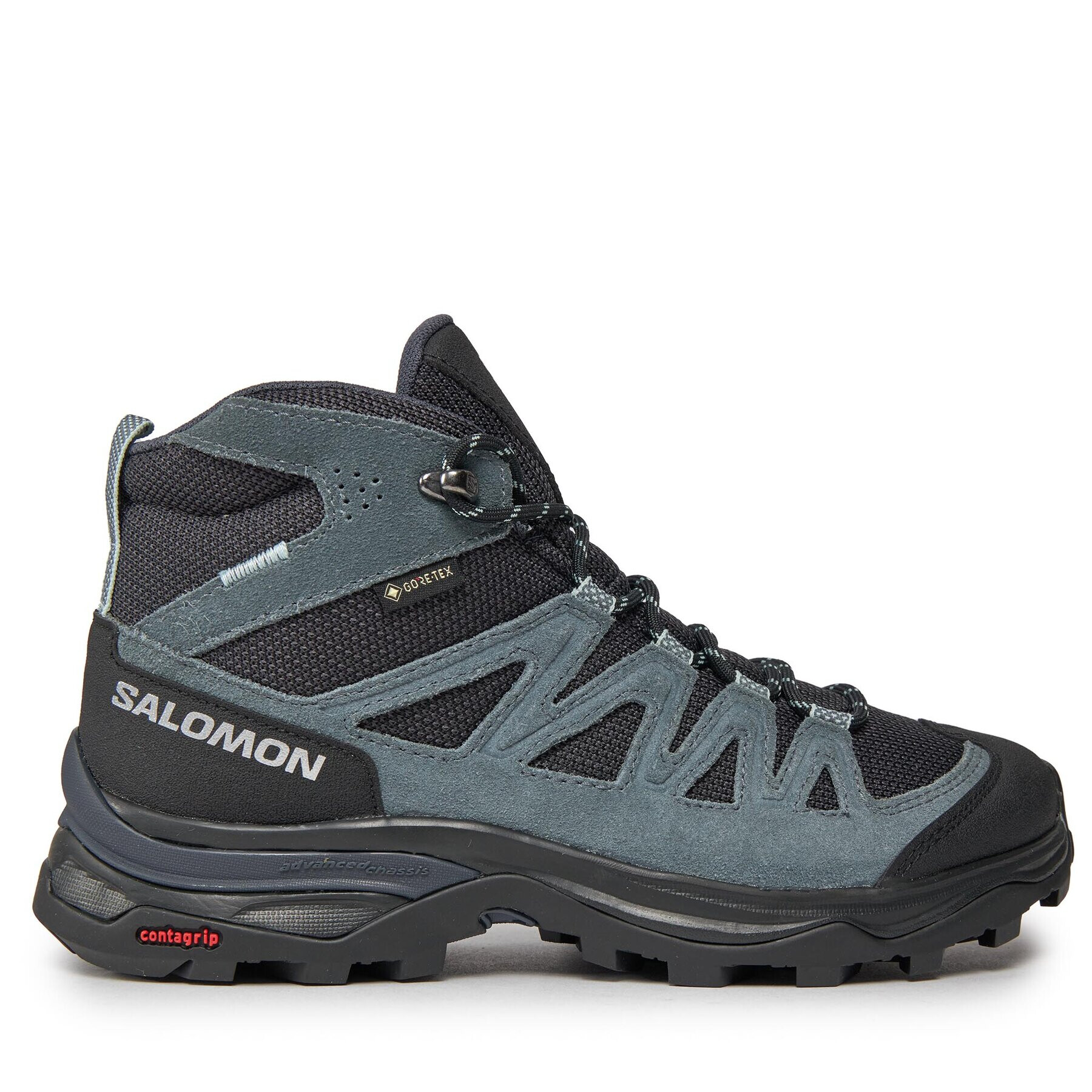 Salomon Trekingová obuv X Ward Leather Mid GORE-TEX L47182000 Modrá - Pepit.sk