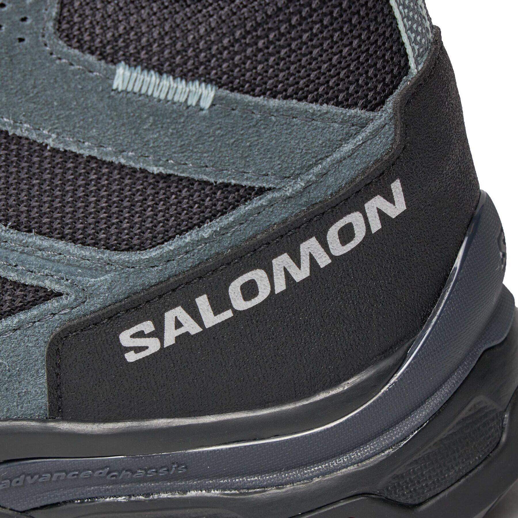 Salomon Trekingová obuv X Ward Leather Mid GORE-TEX L47182000 Modrá - Pepit.sk