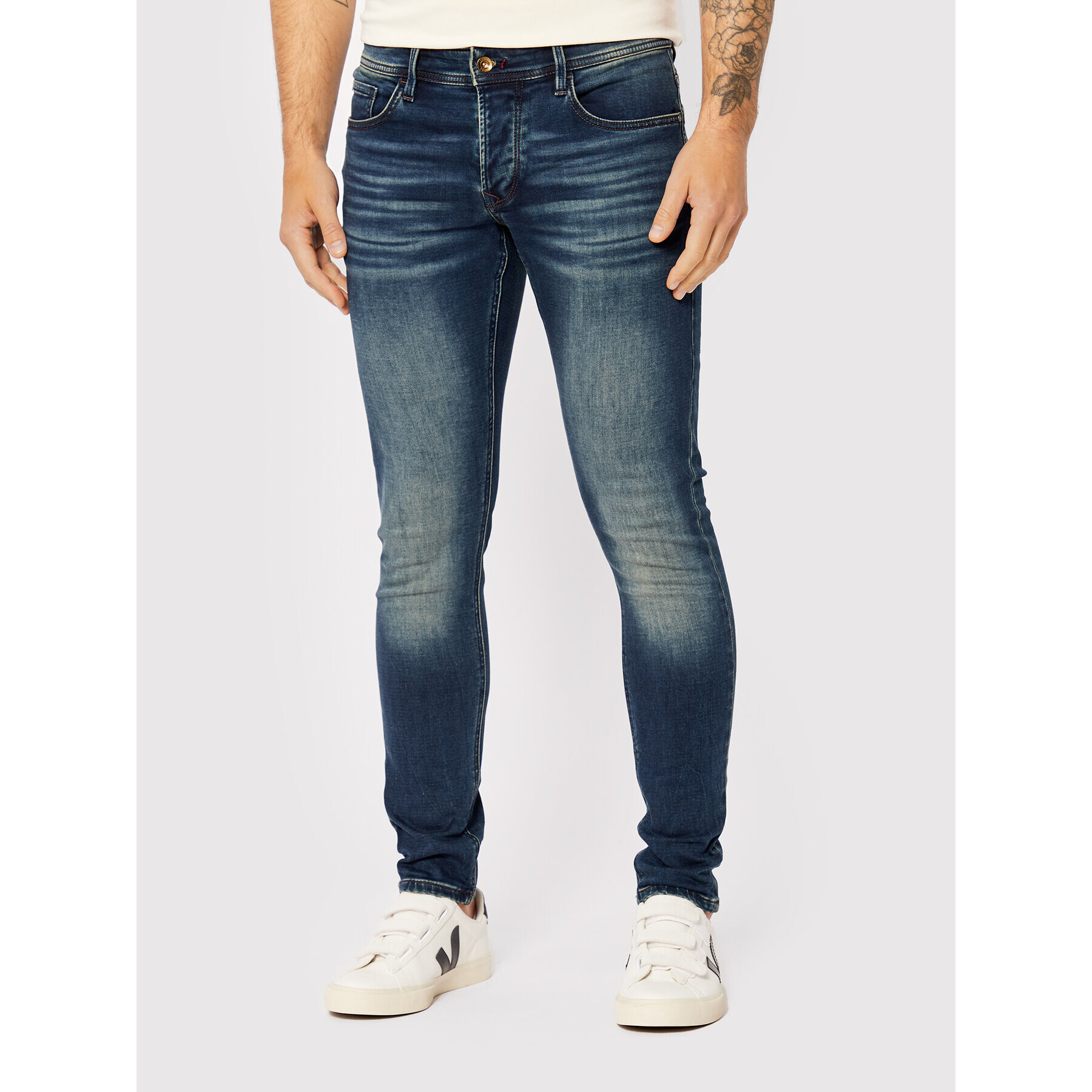 Salsa Džínsy 125864 Tmavomodrá Skinny Fit - Pepit.sk