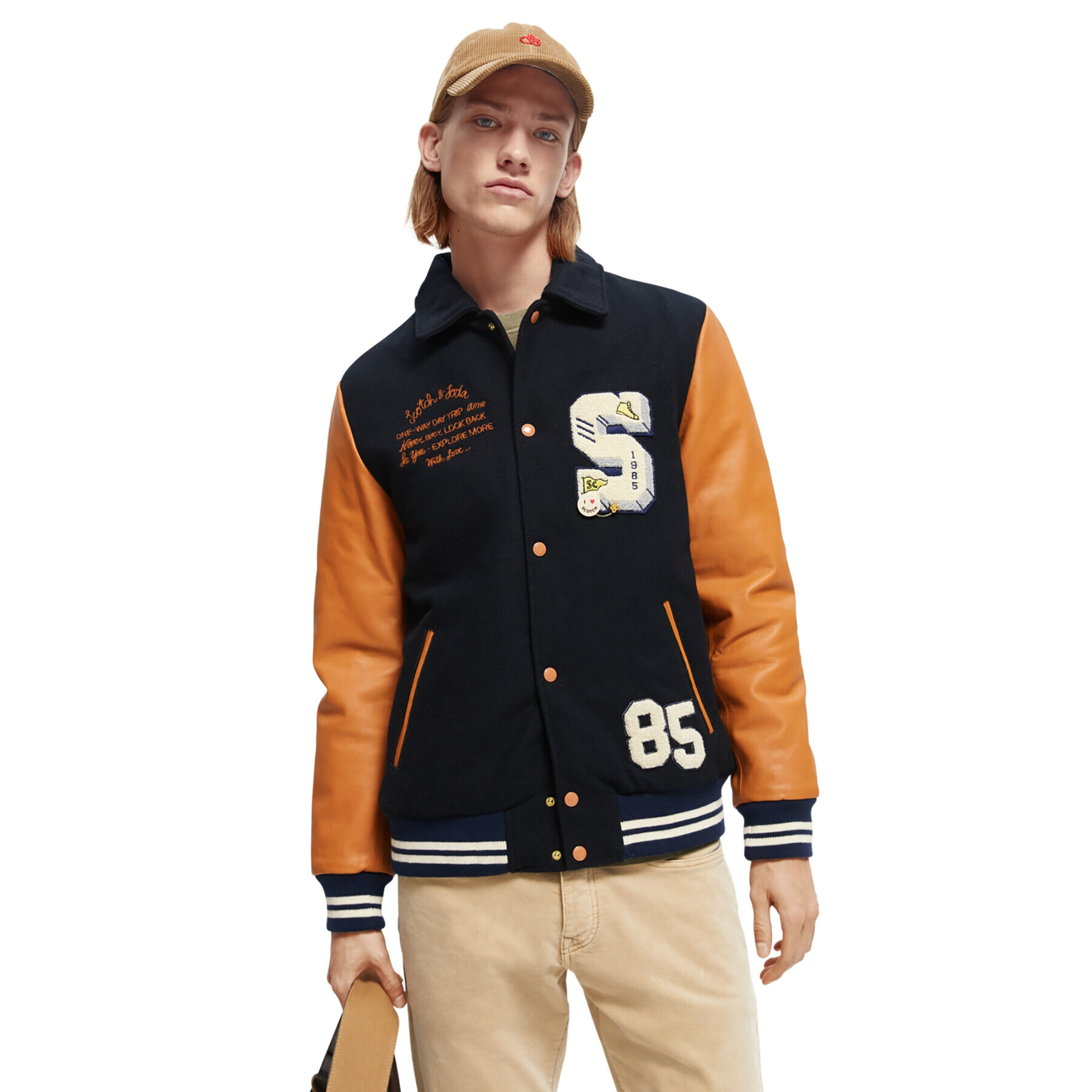 Scotch & Soda Bundy bomber 169844 Čierna Regular Fit - Pepit.sk