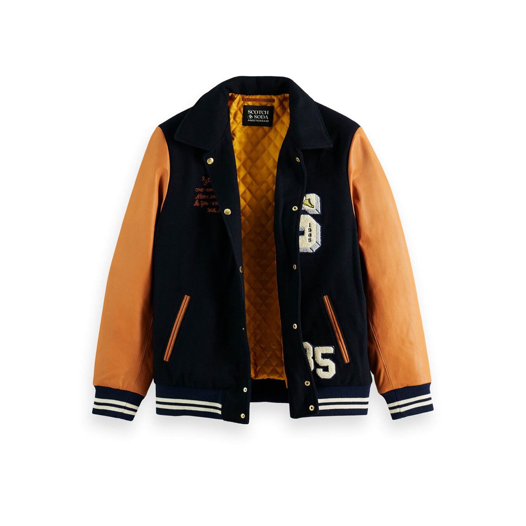 Scotch & Soda Bundy bomber 169844 Čierna Regular Fit - Pepit.sk