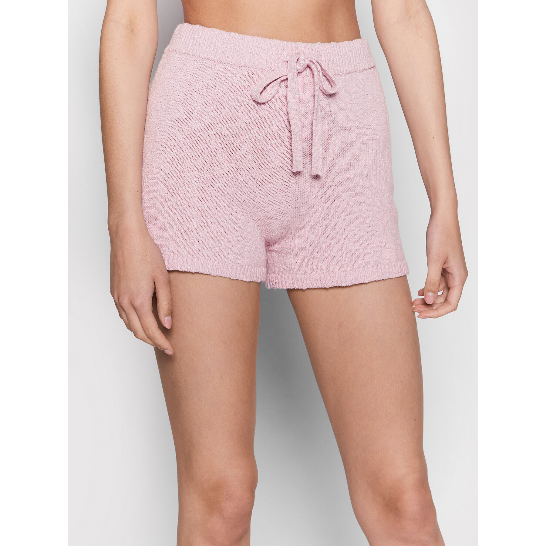 Seafolly Bavlnené šortky Boucle 54694-KN Fialová Regular Fit - Pepit.sk