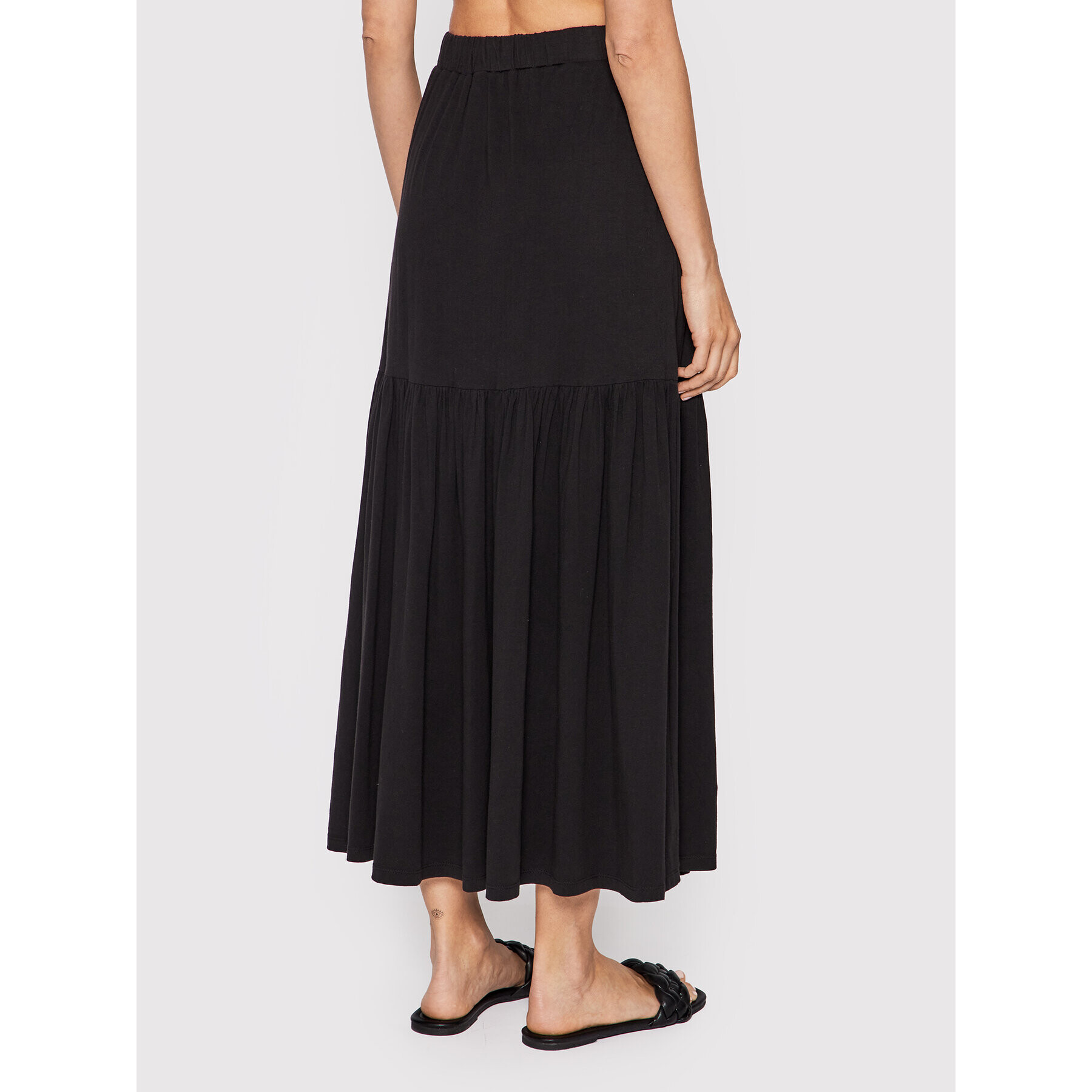 Seafolly Maxi sukňa 54666-SK Čierna Relaxed Fit - Pepit.sk