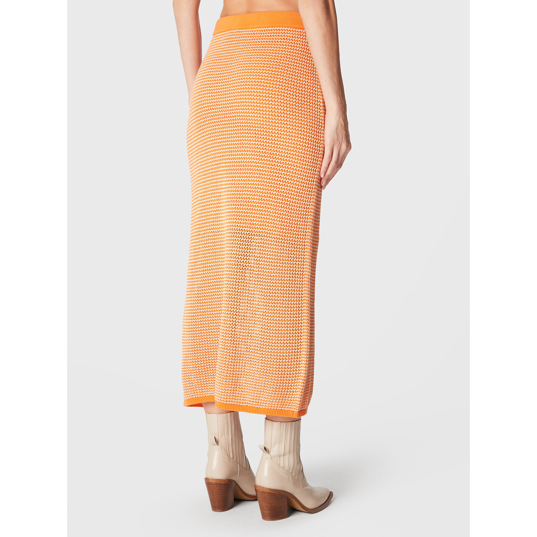 Seafolly Midi sukňa Sunray 54910-KN Oranžová Regular Fit - Pepit.sk