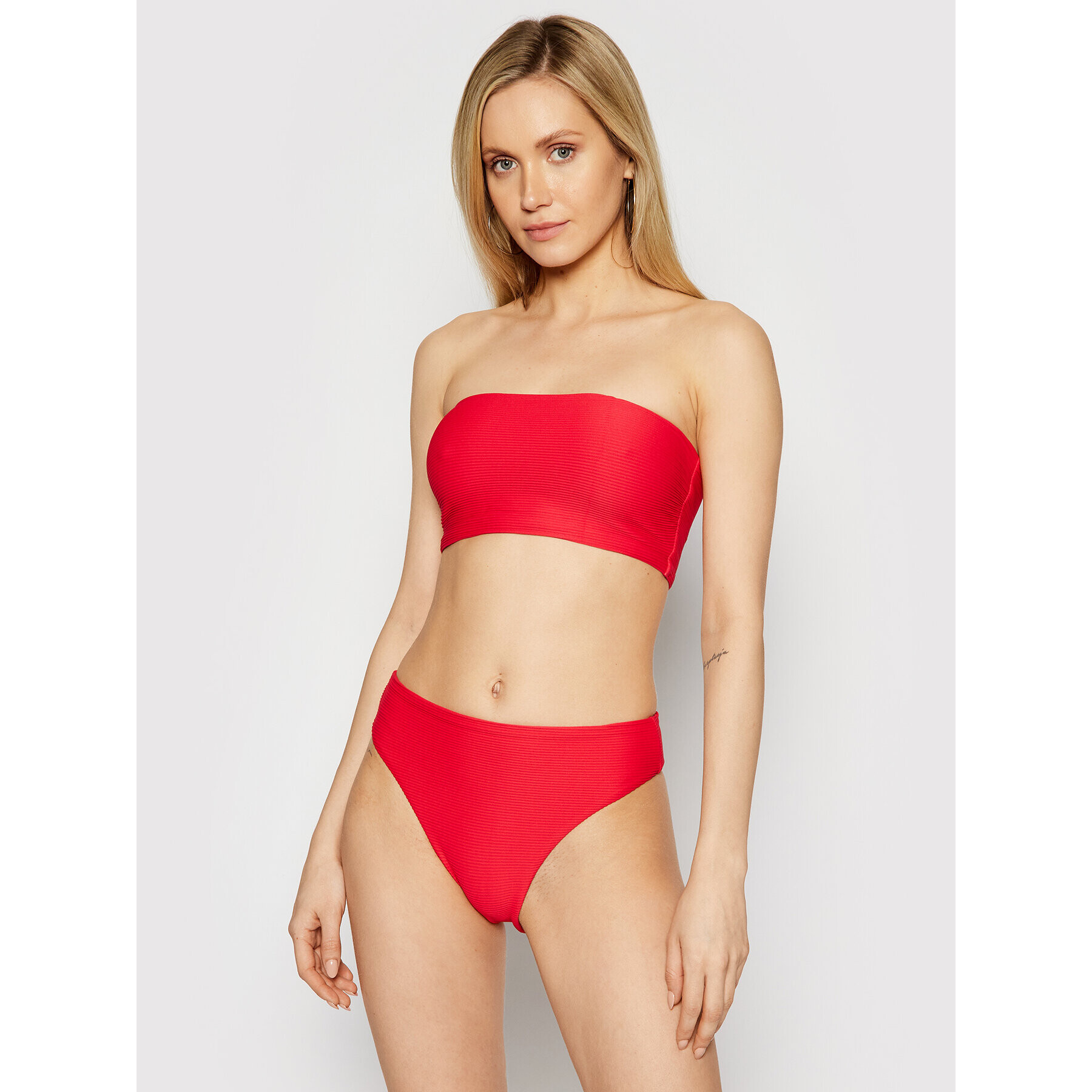 Seafolly Spodný diel bikín Essentials 40609-640 Červená - Pepit.sk