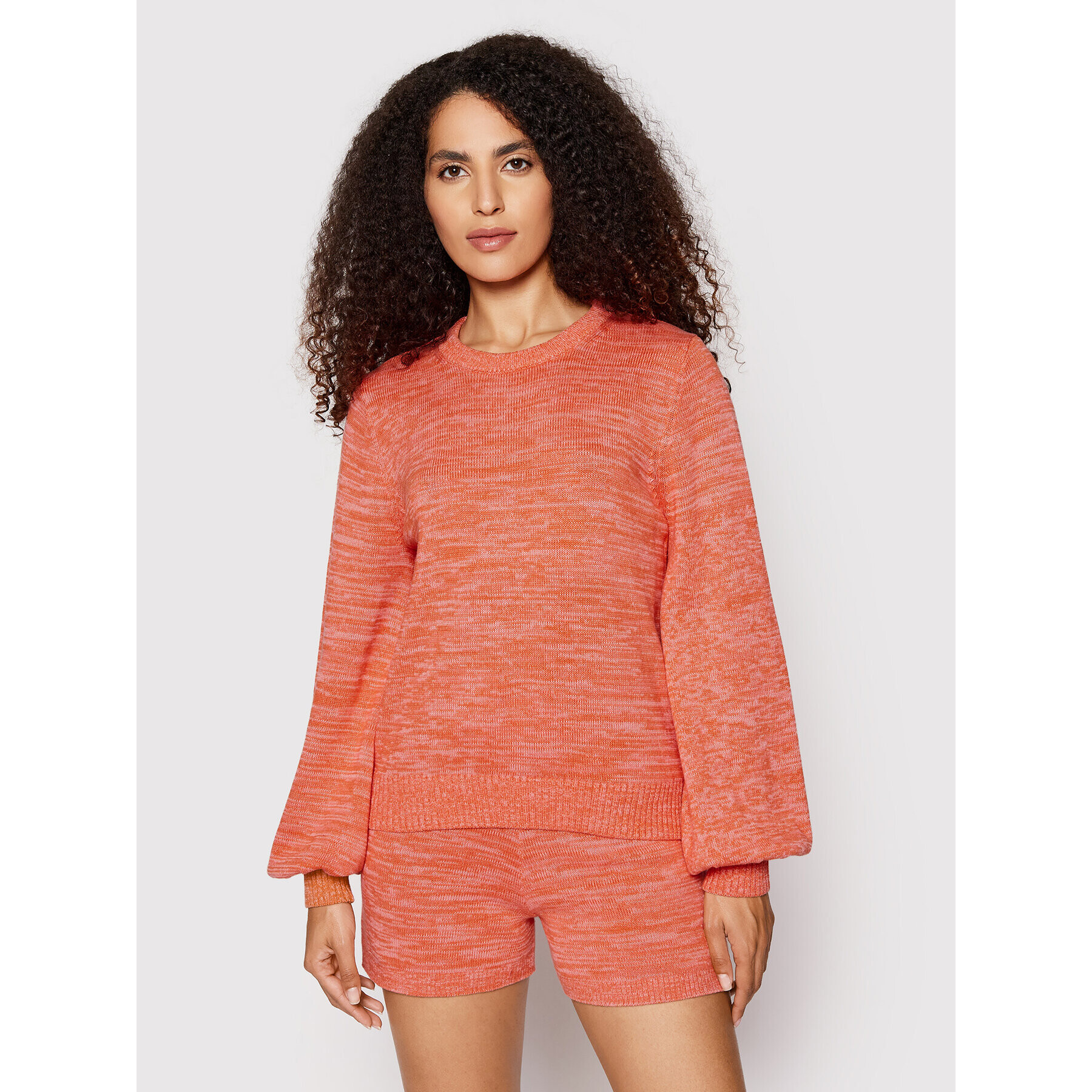 Seafolly Sveter Maple Knit 54727-KN Oranžová Relaxed Fit - Pepit.sk