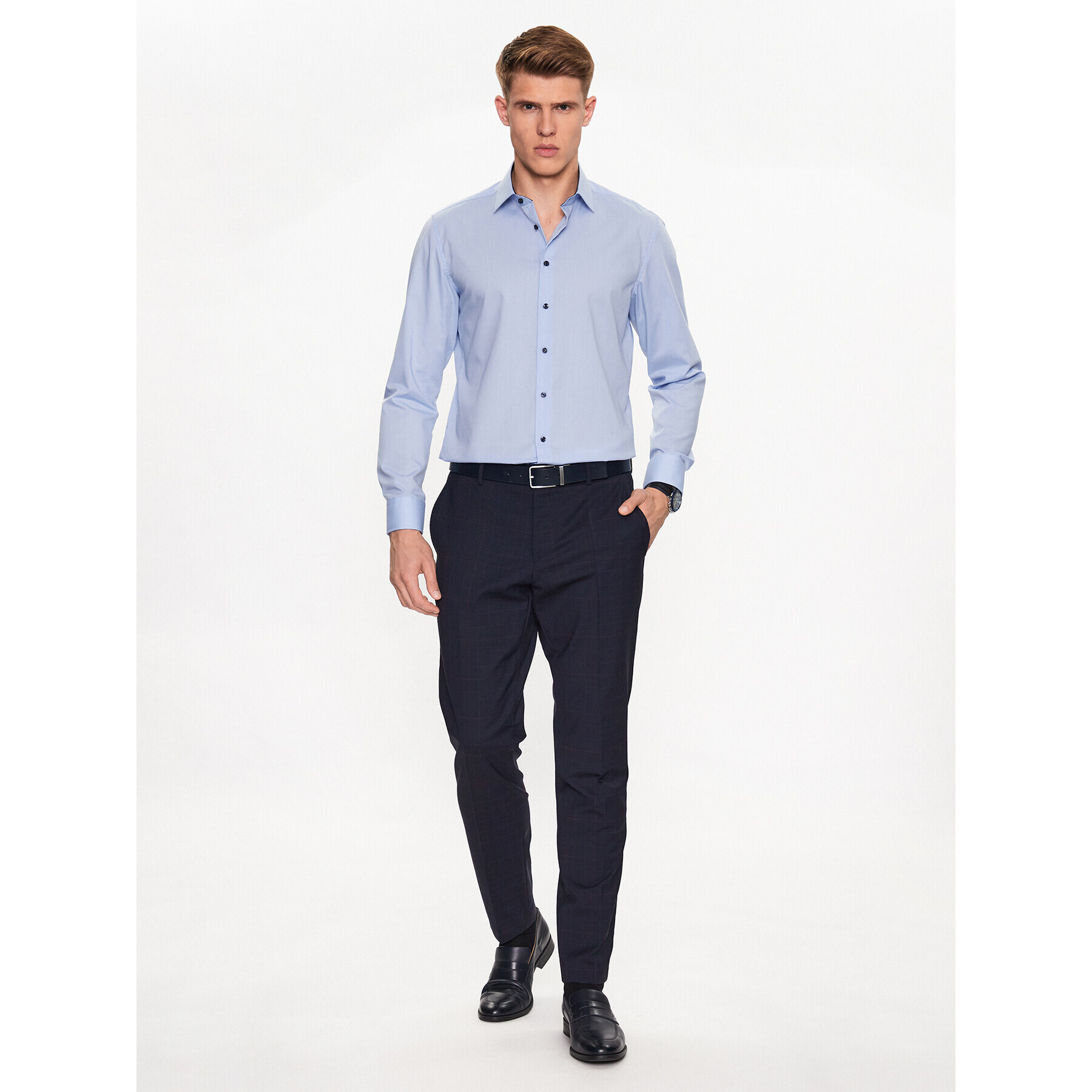 Seidensticker Košeľa 01.693690 Modrá Slim Fit - Pepit.sk