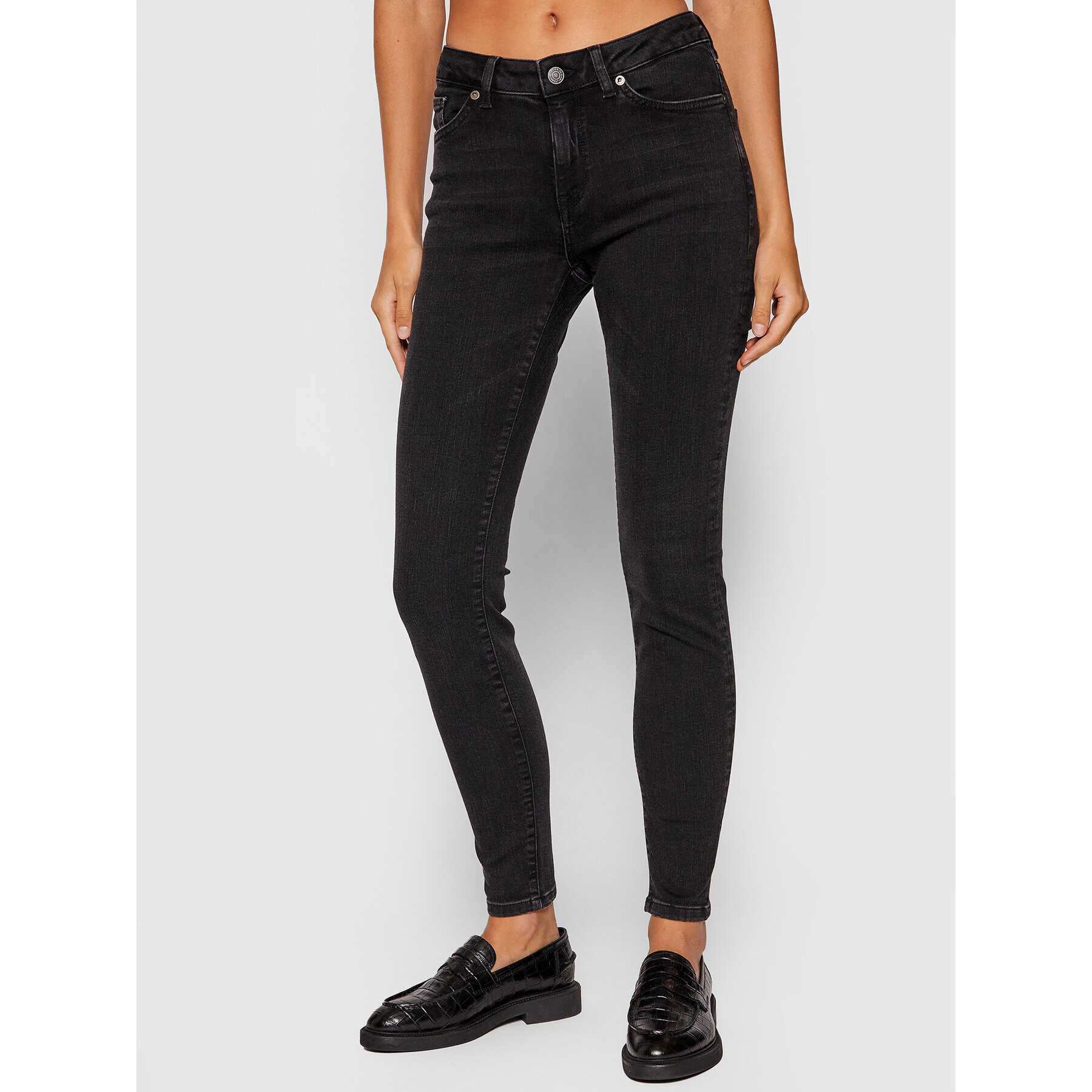 Selected Femme Džínsy Ida 16064385 Čierna Skinny Fit - Pepit.sk