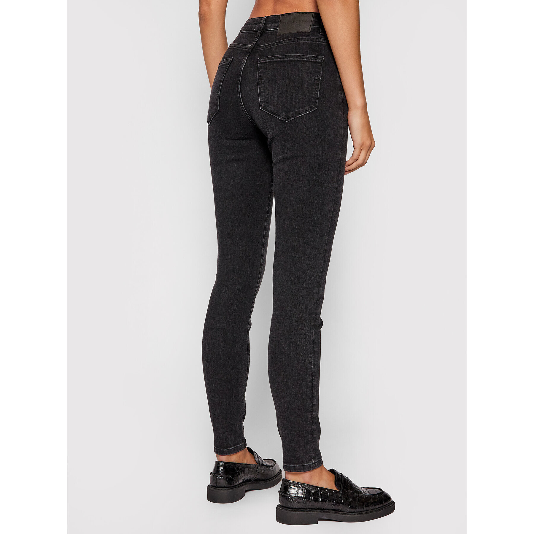 Selected Femme Džínsy Ida 16064385 Čierna Skinny Fit - Pepit.sk