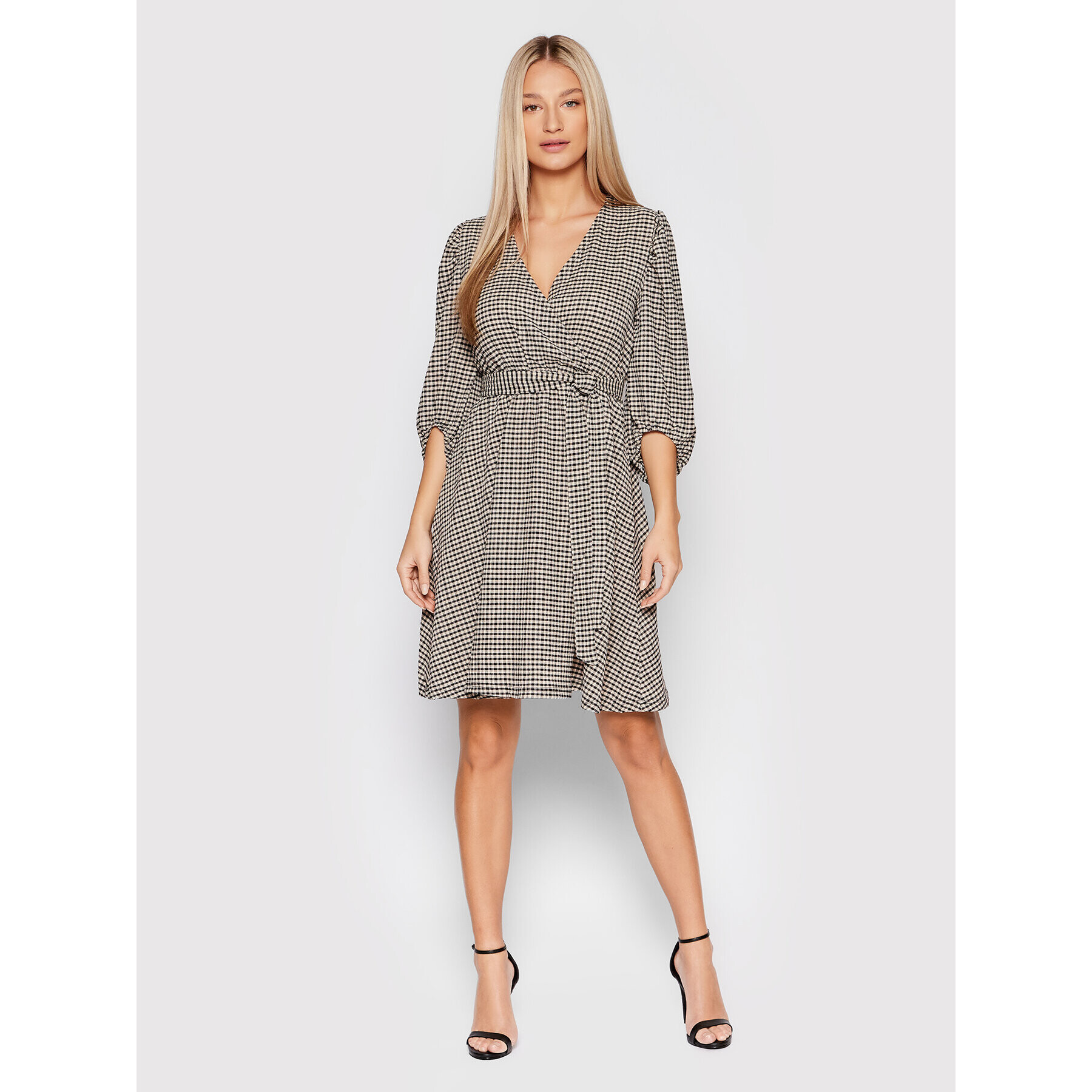 Selected Femme Každodenné šaty Iana 16083682 Béžová Relaxed Fit - Pepit.sk