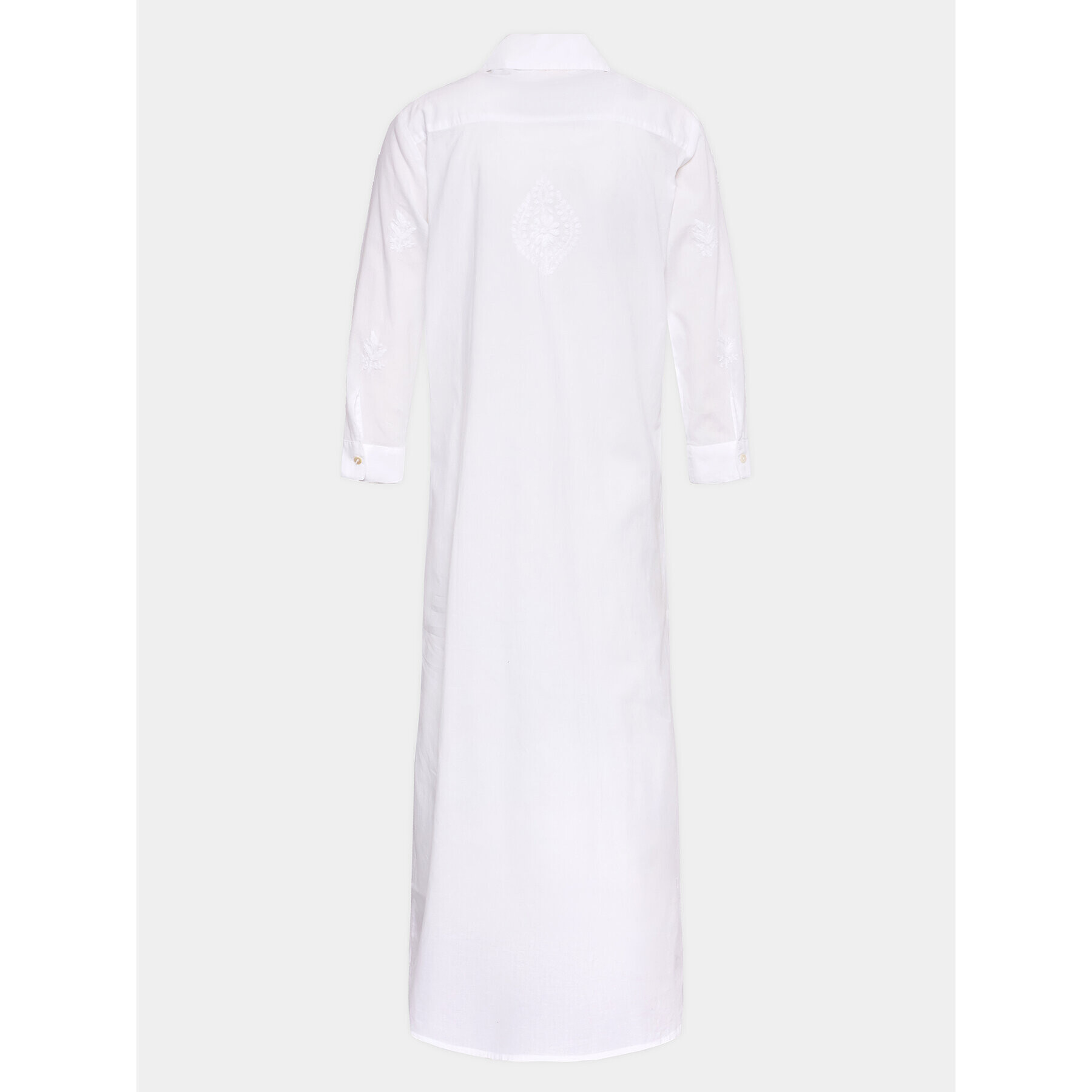 Selmark Košeľové šaty Vestido BC069 Biela Regular Fit - Pepit.sk