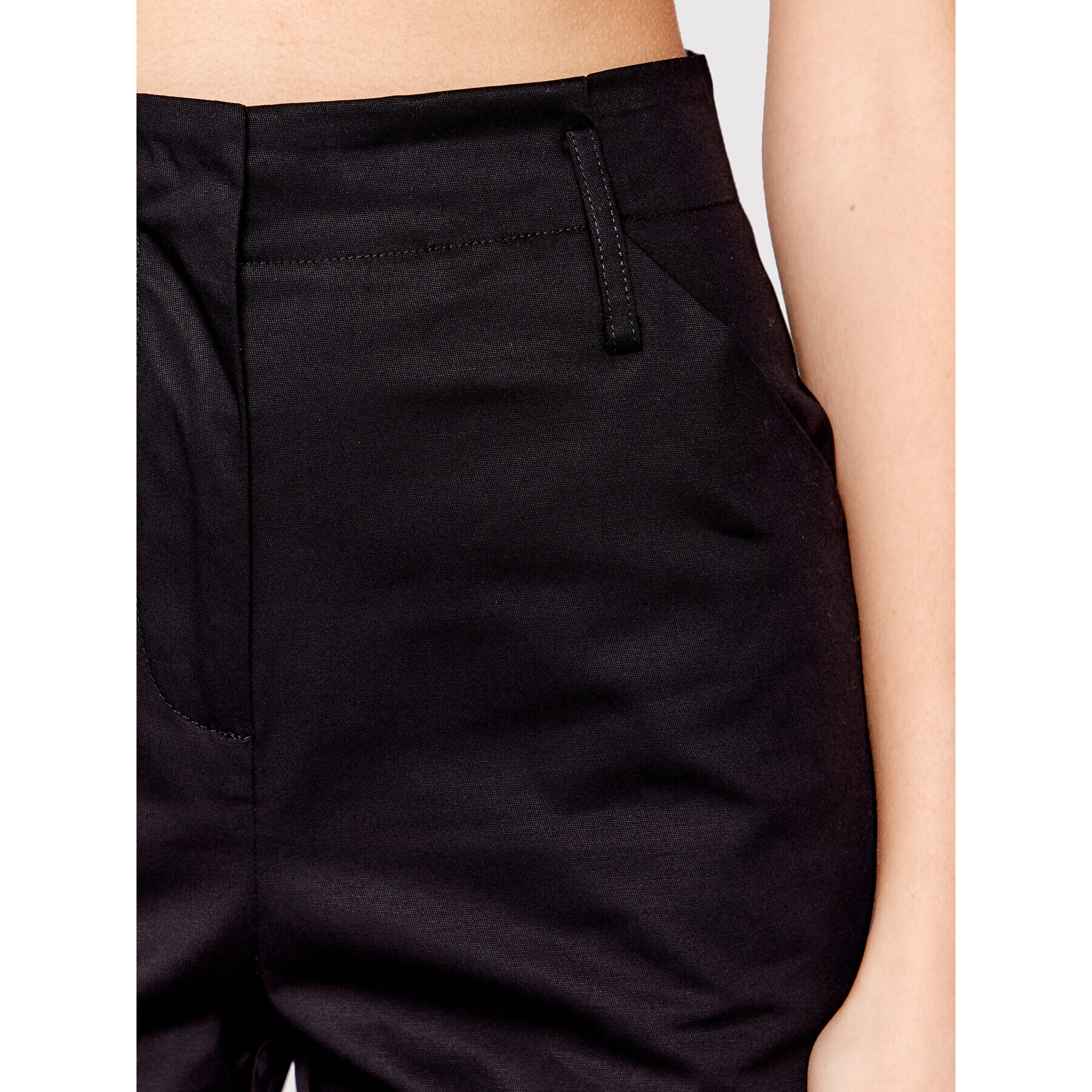 Sisley Chino nohavice 4O44LF00G Čierna Regular Fit - Pepit.sk