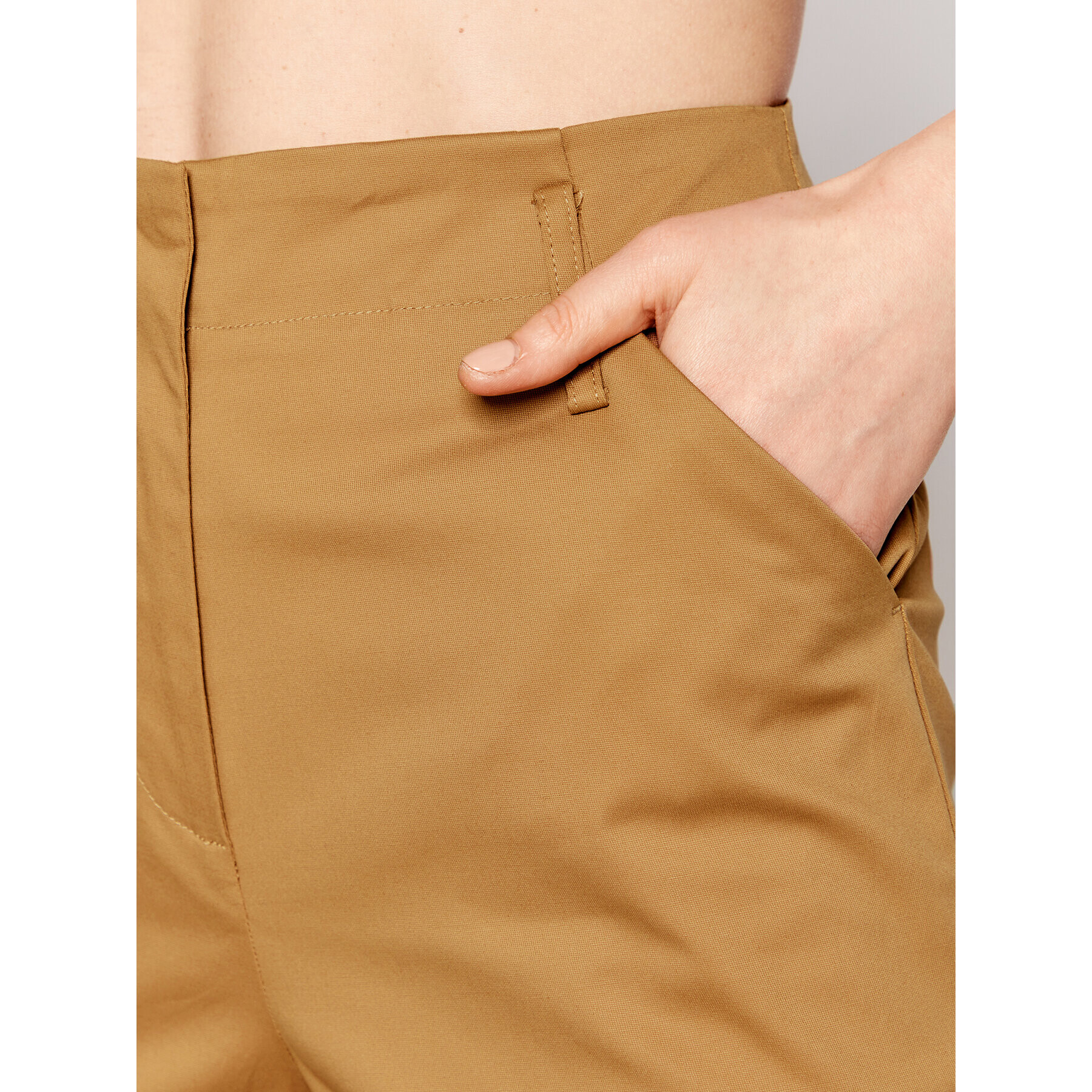 Sisley Chino nohavice 4O44LF00G Hnedá Regular Fit - Pepit.sk